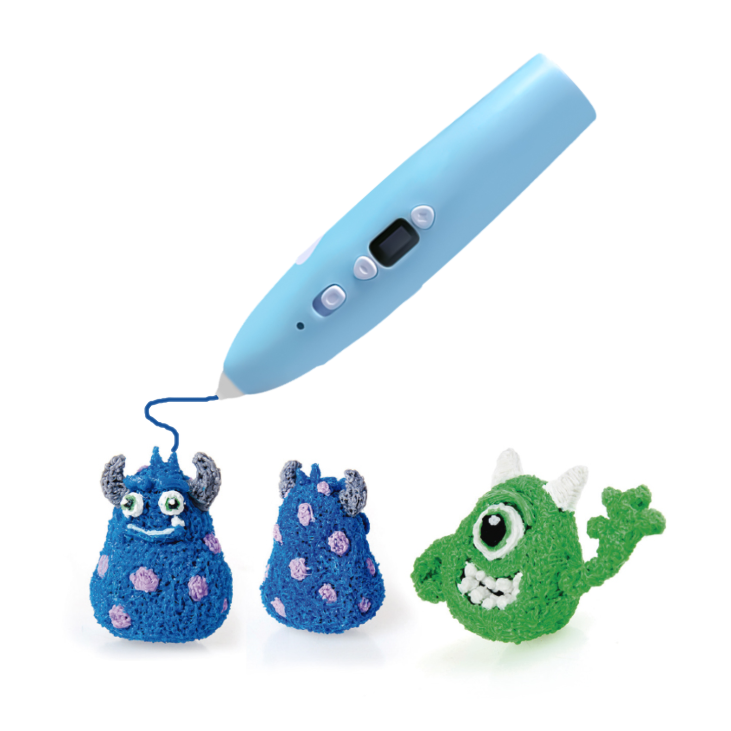 Colido LT-P68 3D Printing Pen Rechargeable 3D Pen, 3D Printer Pen for Art and DIY
