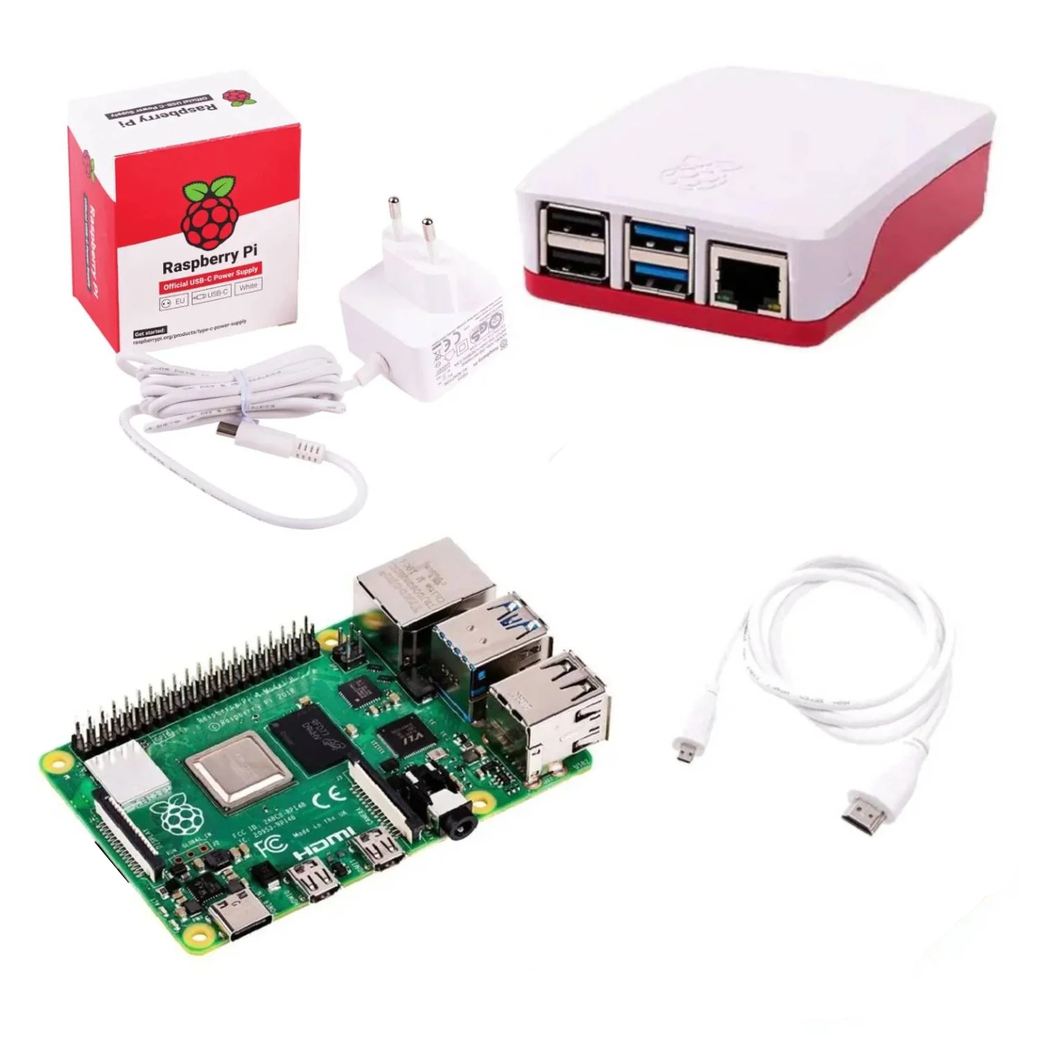 Raspberry Pi 4 Model B Starter Kit