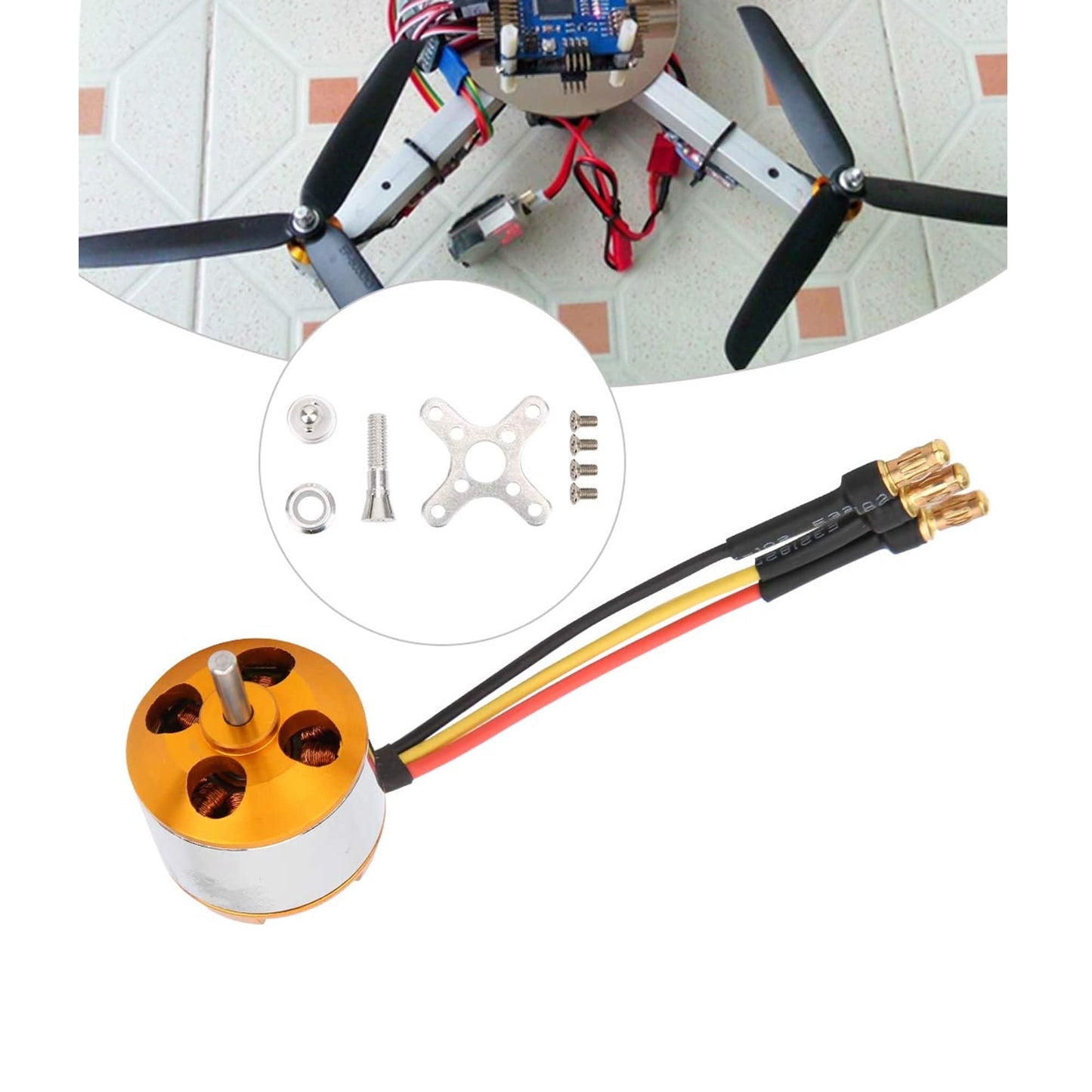 1400KV BLDC Motor A2212 10T 1400KV Brushless Motor for Drone