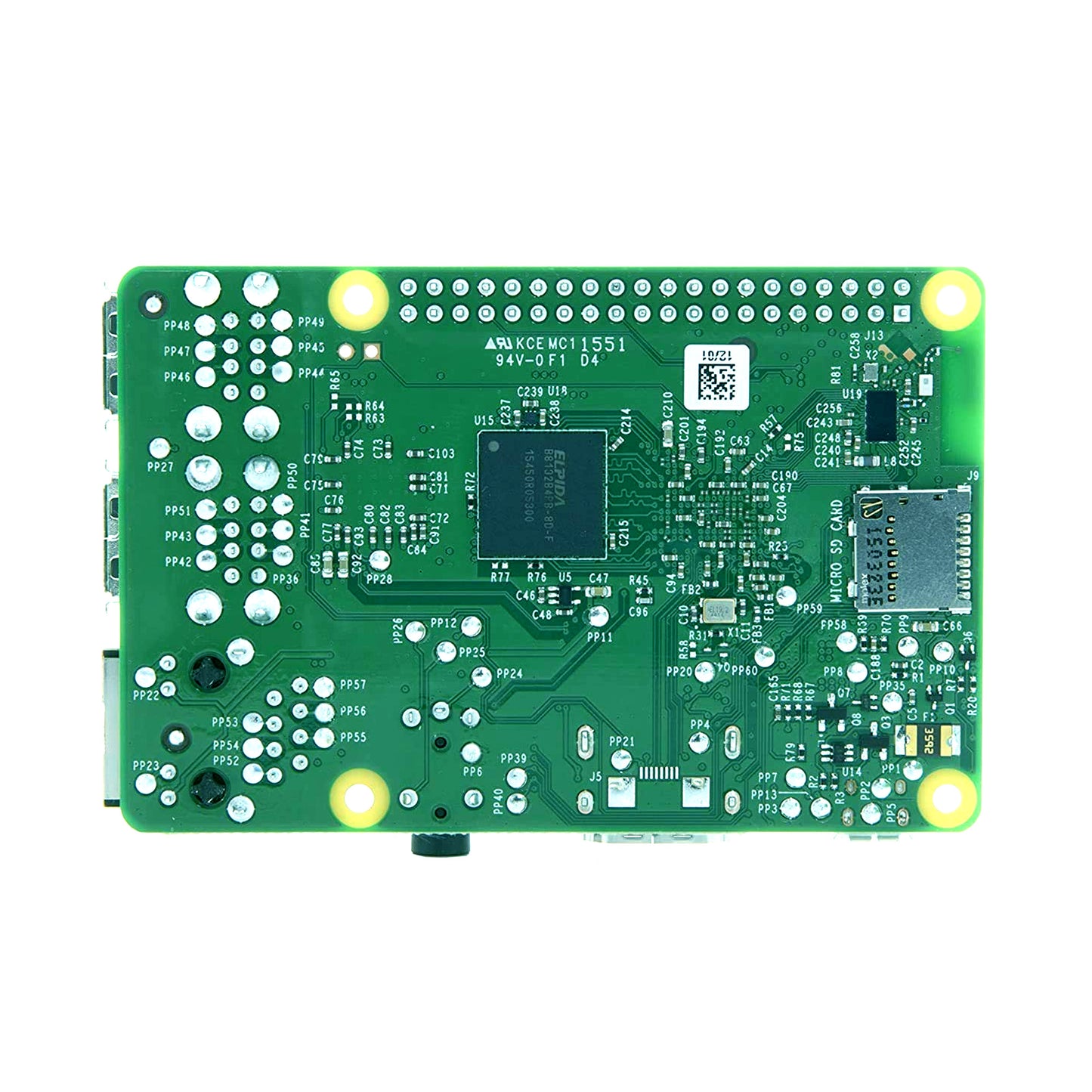 Raspberry Pi 3 Model B Motherboard with Broadcom BCM2387 chipset and 1.2GHz and Quad-Core ARM Cortex-A53 - RP009 - REES52