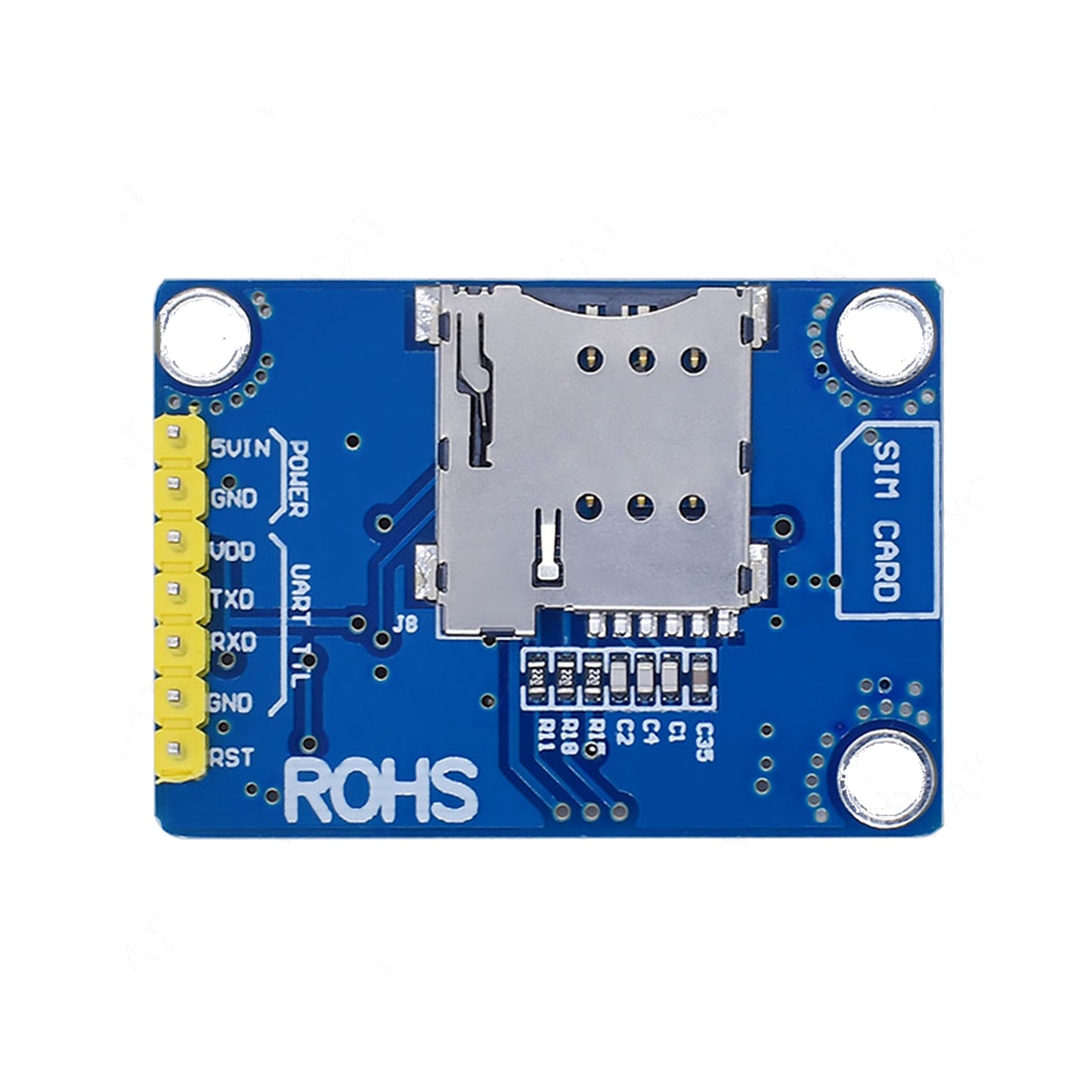GSM GPRS Module SIM800L V2.0 5V Wireless GSM GPRS Module Quad-Band W/ Antenna Cable Cap M105 - RS1068/RS4079 - REES52