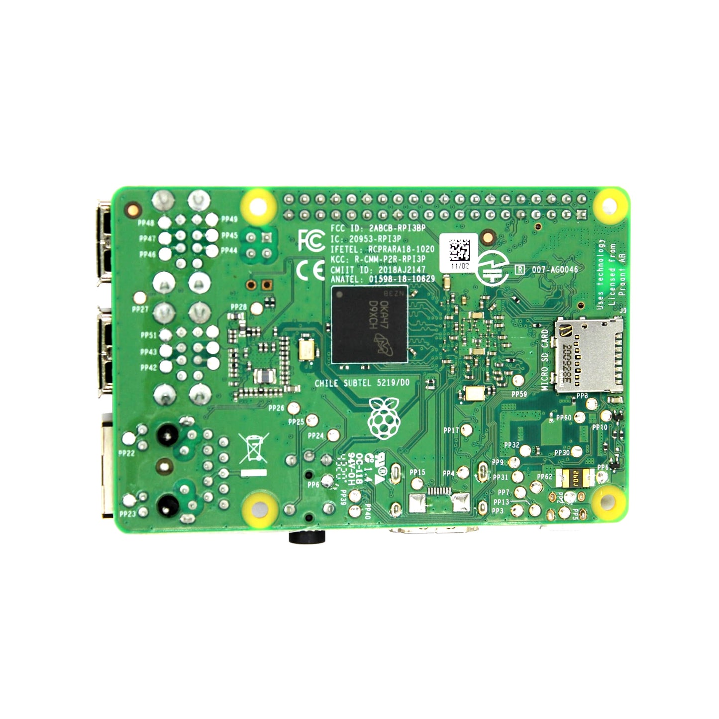 Raspberry Pi 3 Model B+ RPI 3 B Plus with 1 GB BCM2837B0 1.4 GHz arm Cortex-A53 Support WiFi 2.4 GHz and Bluetooth 4.2 - RS1662 - REES52