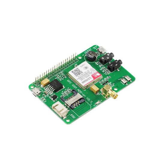 SIM800 GSM/GPRS Module for Raspberry Pi 3 Model B Add-on V2.0 also for Raspberry pi 2 - RS178 - REES52