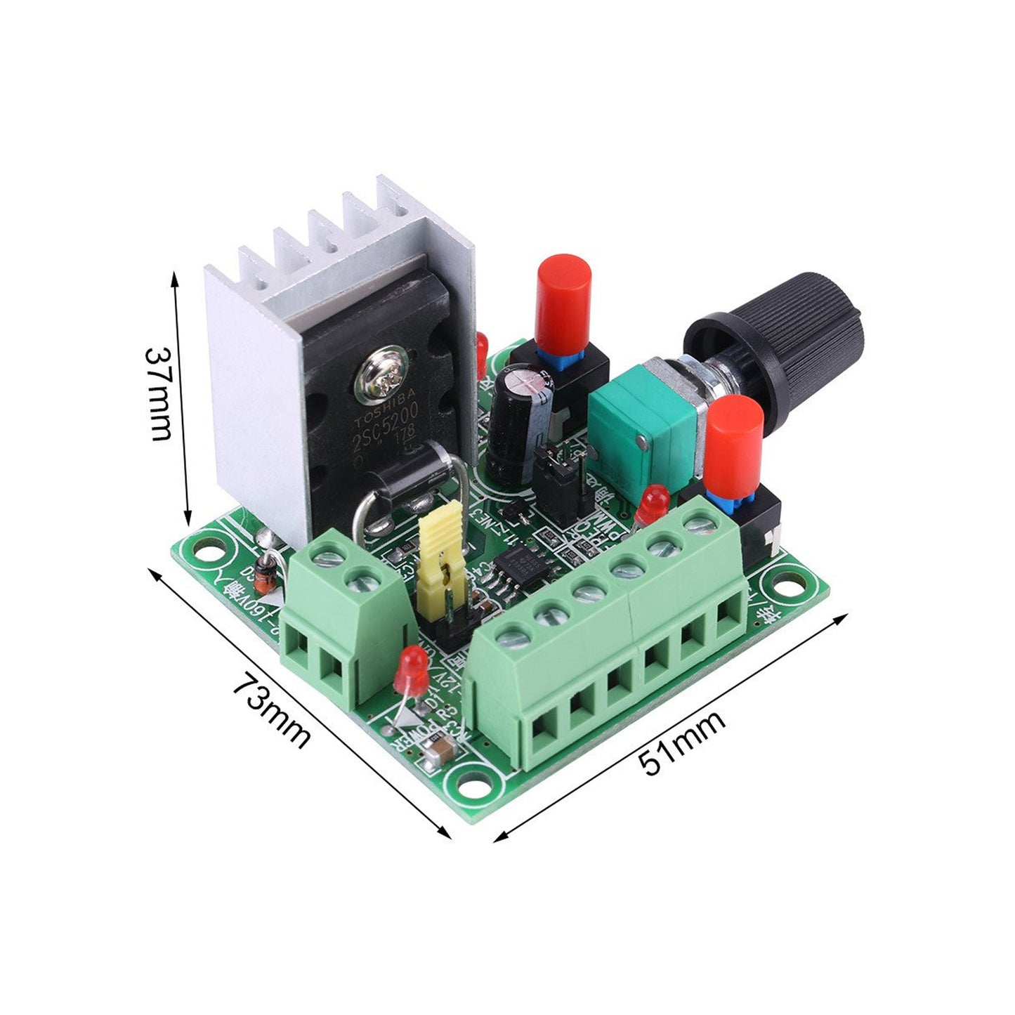 Stepper Motor Driver Speed Board Controller Pulse Signal Generator Module PWM Generator Module - RS1862 - REES52