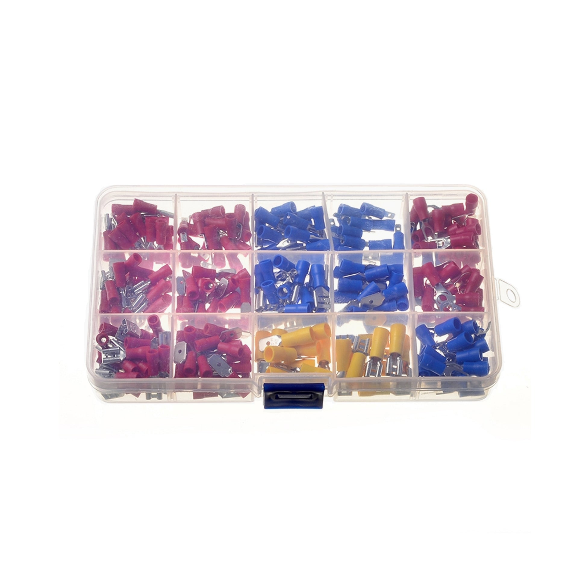 280Pcs Assorted Insulated Wire Copper Crimp Connector, Wire Terminals Kit, Wire Connector Kit, Insulated Cord Pin End Terminal - RS2374 - REES52