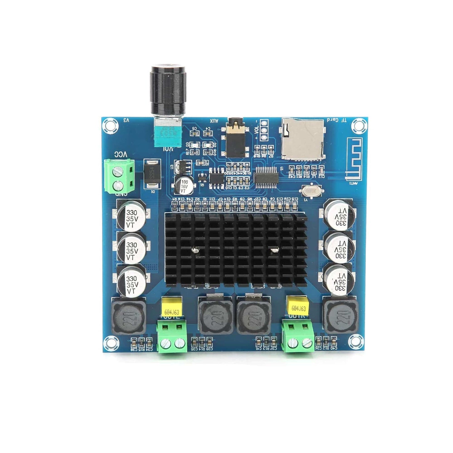 TDA7498 Amplifier Board XH-A105 Bluetooth 5.0 2x100W