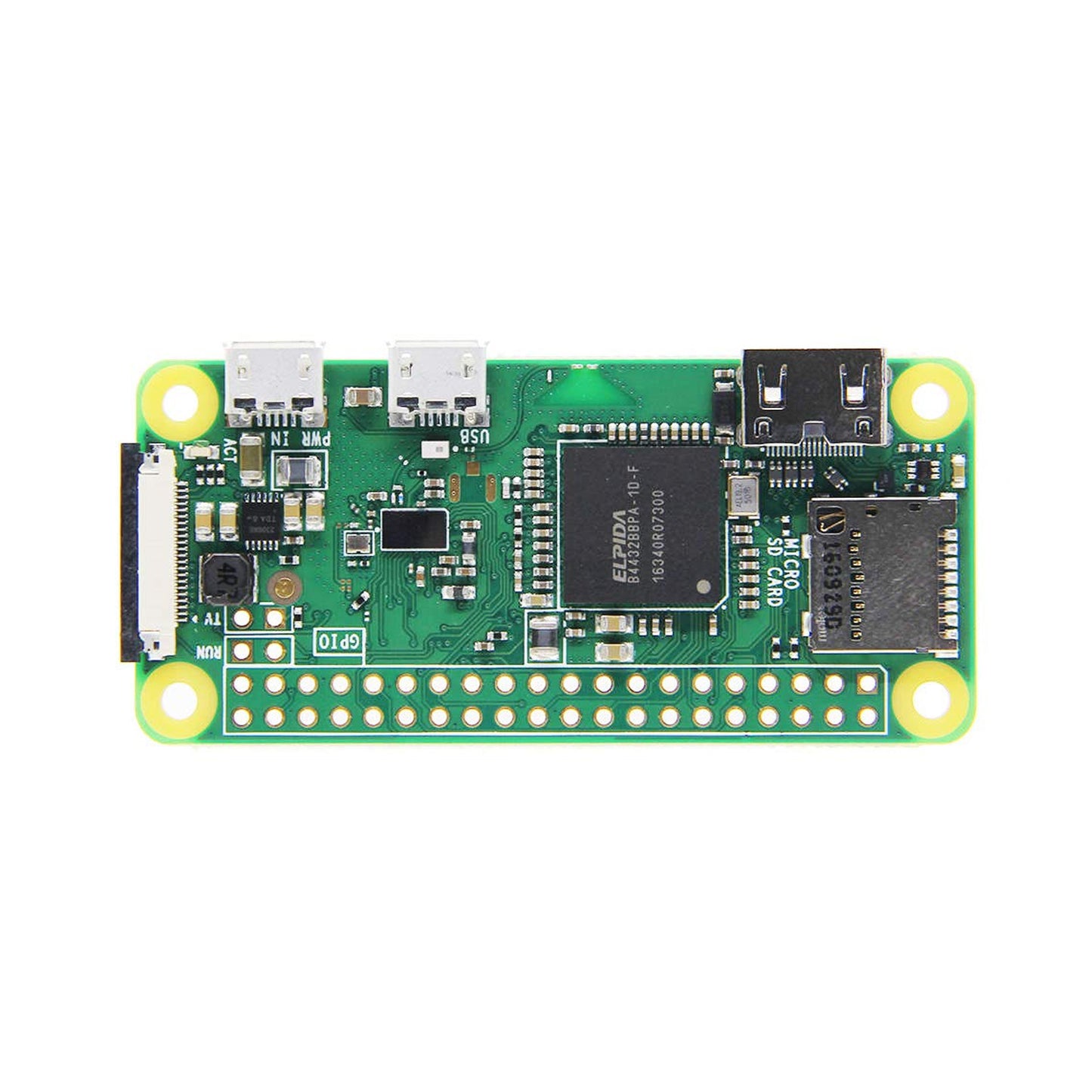 Raspberry Pi Zero W Development Board with Built-in WiFi & Bluetooth (802.11 b/g/n wireless LAN Support Bluetooth 4.1 and Bluetooth Low Energy-BLE ) - RS2614 - REES52