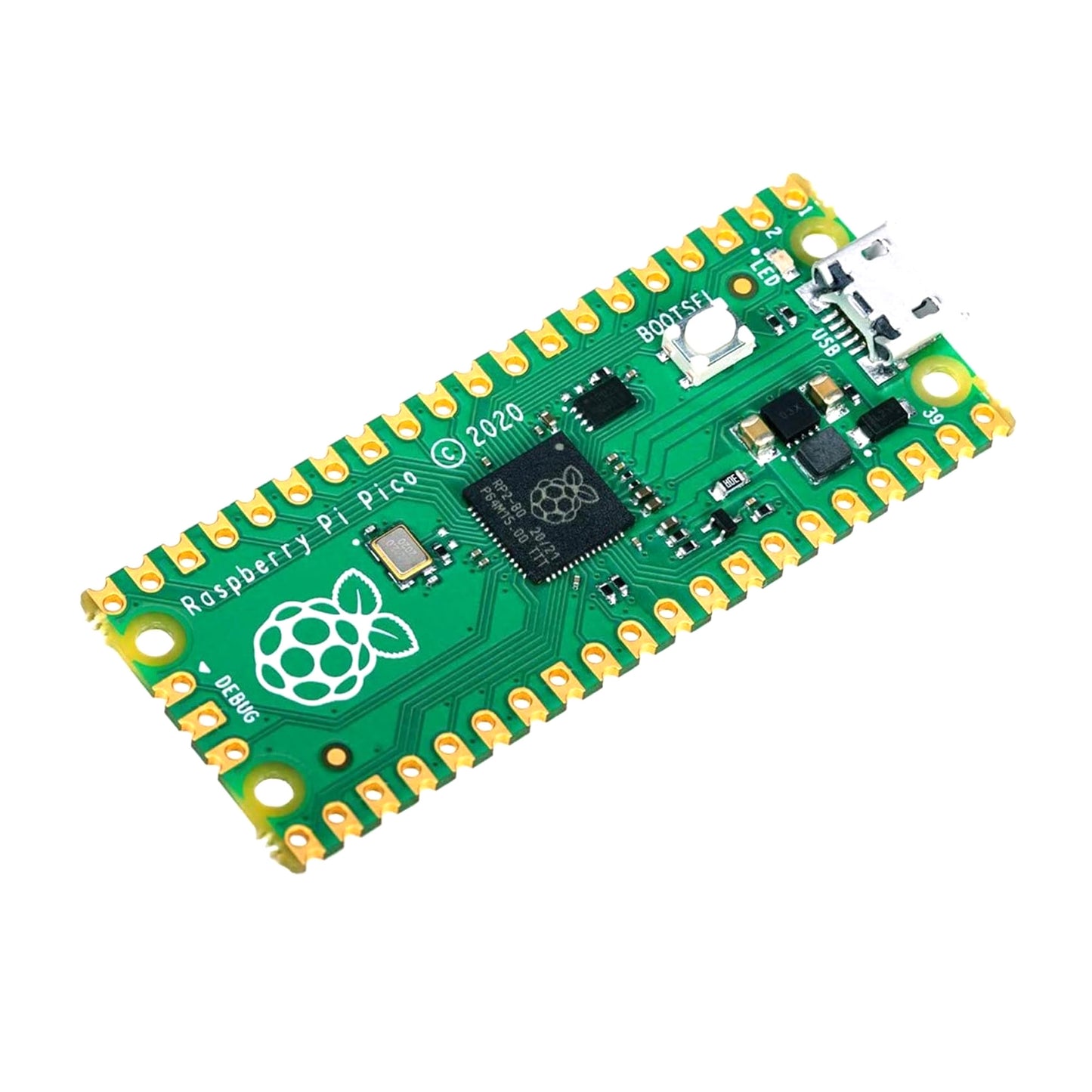 Raspberry Pi Pico Microcontroller Development Board with Versatile Board Built Using RP2040 Chip - RS2650/RS4911 - REES52