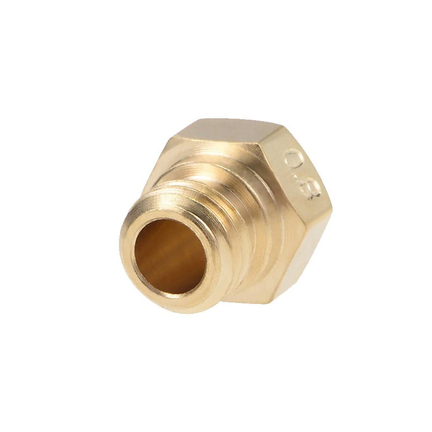 0.8mm 3D Printer Nozzle Head M7 Thread Replacement