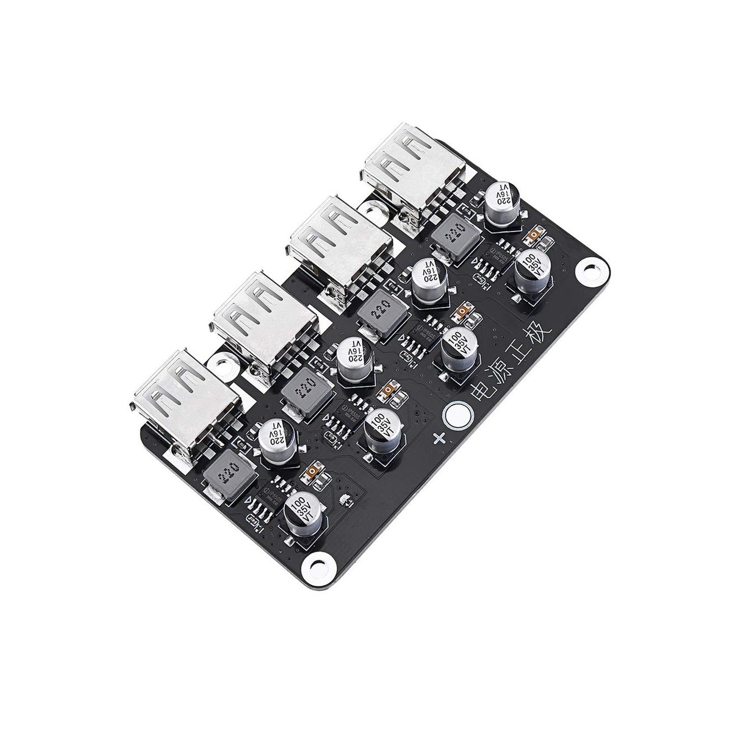 4 USB Fast Charging Module Board 12V24V to QC2.0 QC3.0 Step Down Power Supply Module 12V 24V- RS2732 - REES52