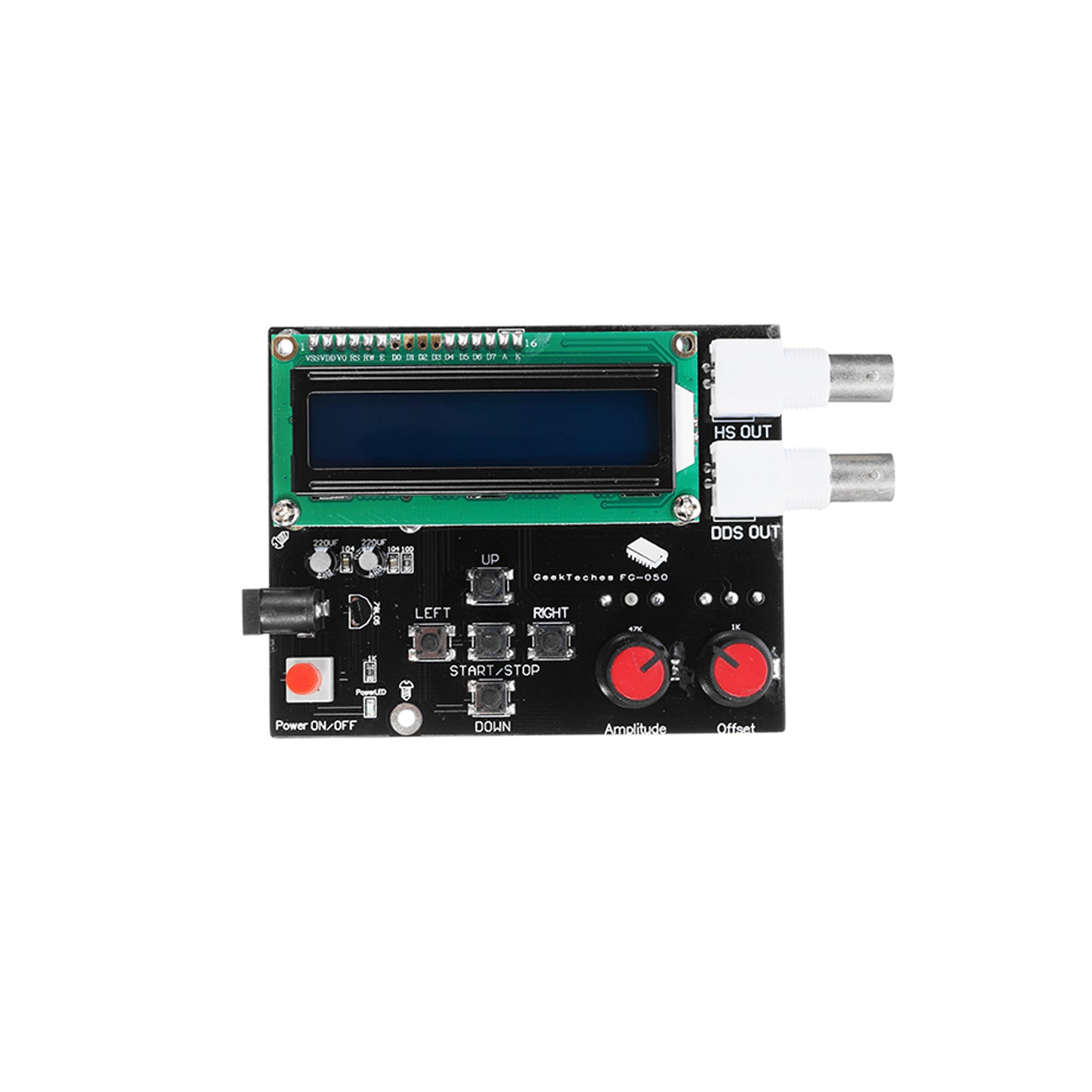 DDS Function Signal Generator Module Sine Square Sawtooth Wave Signal - RS2742 - REES52