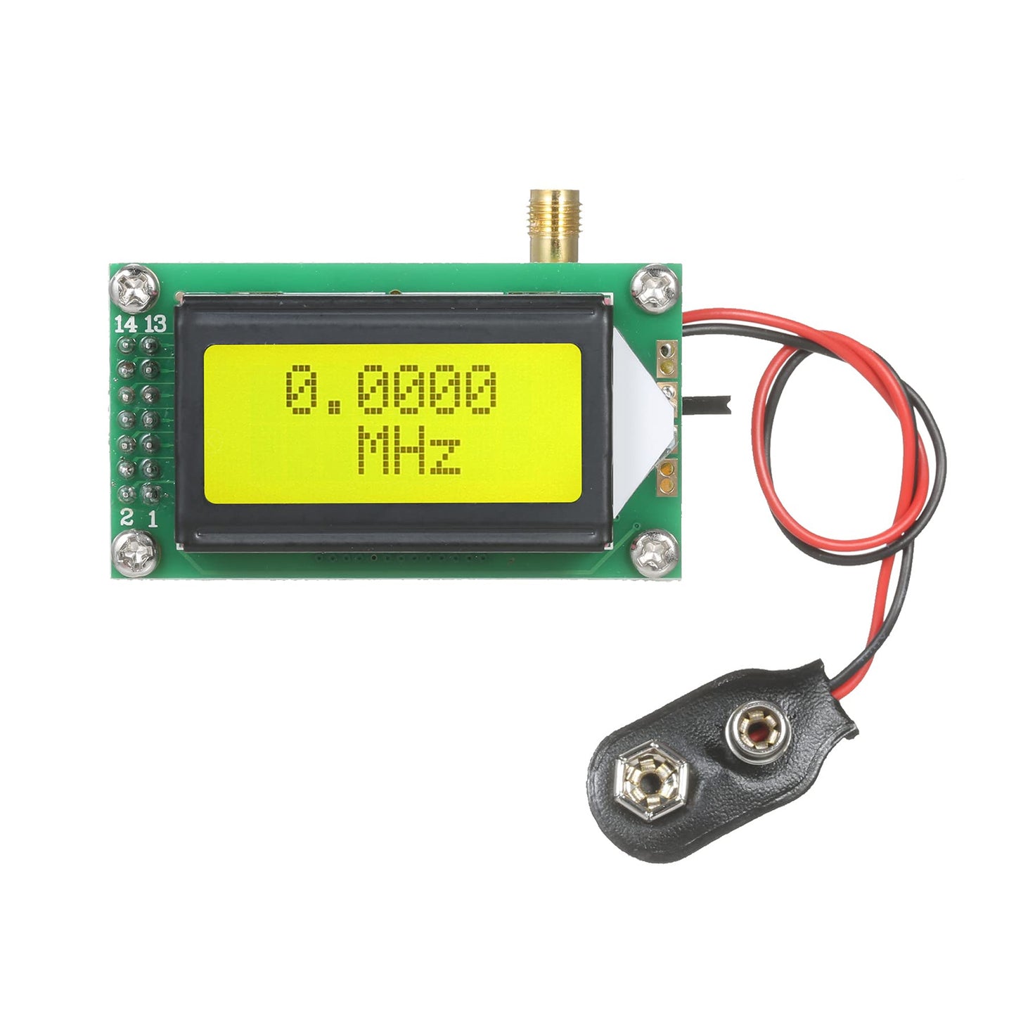 9V Frequency Meter 500mhz High Precision Reader RF Radio Frequency Measuring Instrument - RS2747 - REES52