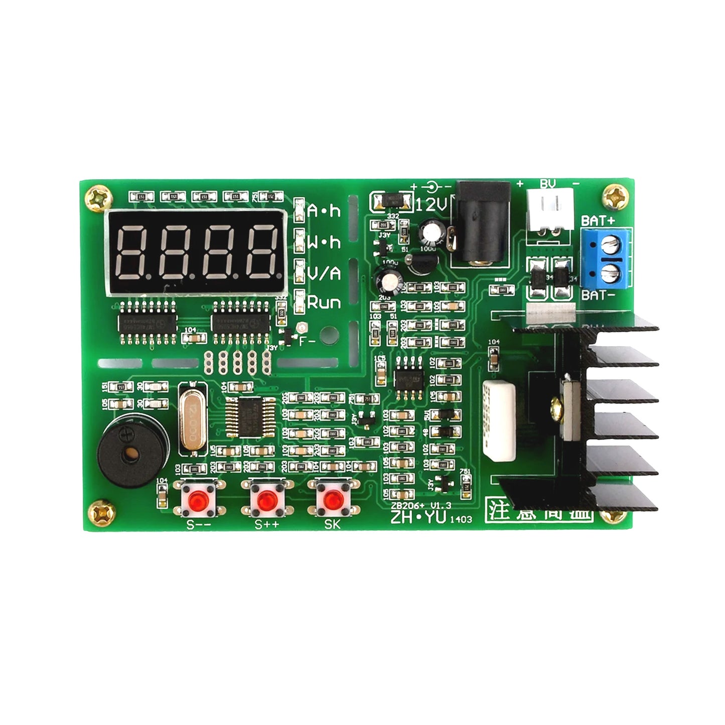 ZB206 V1.3 Battery Capacity Tester Internal Resistance Test 18650 Lithium Battery Tester - 5V - RS2749 - REES52