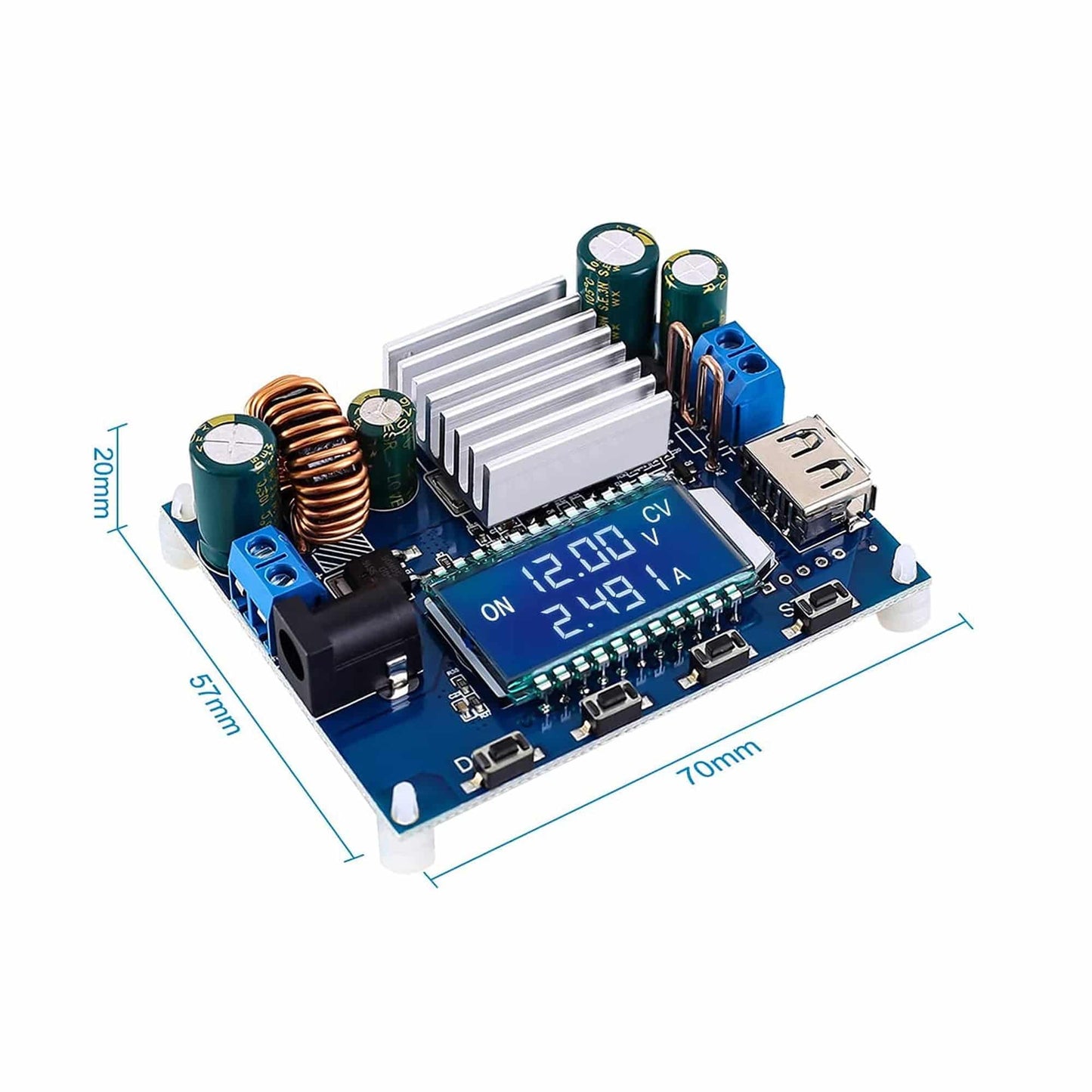 DC Buck Boost Power Supply Module