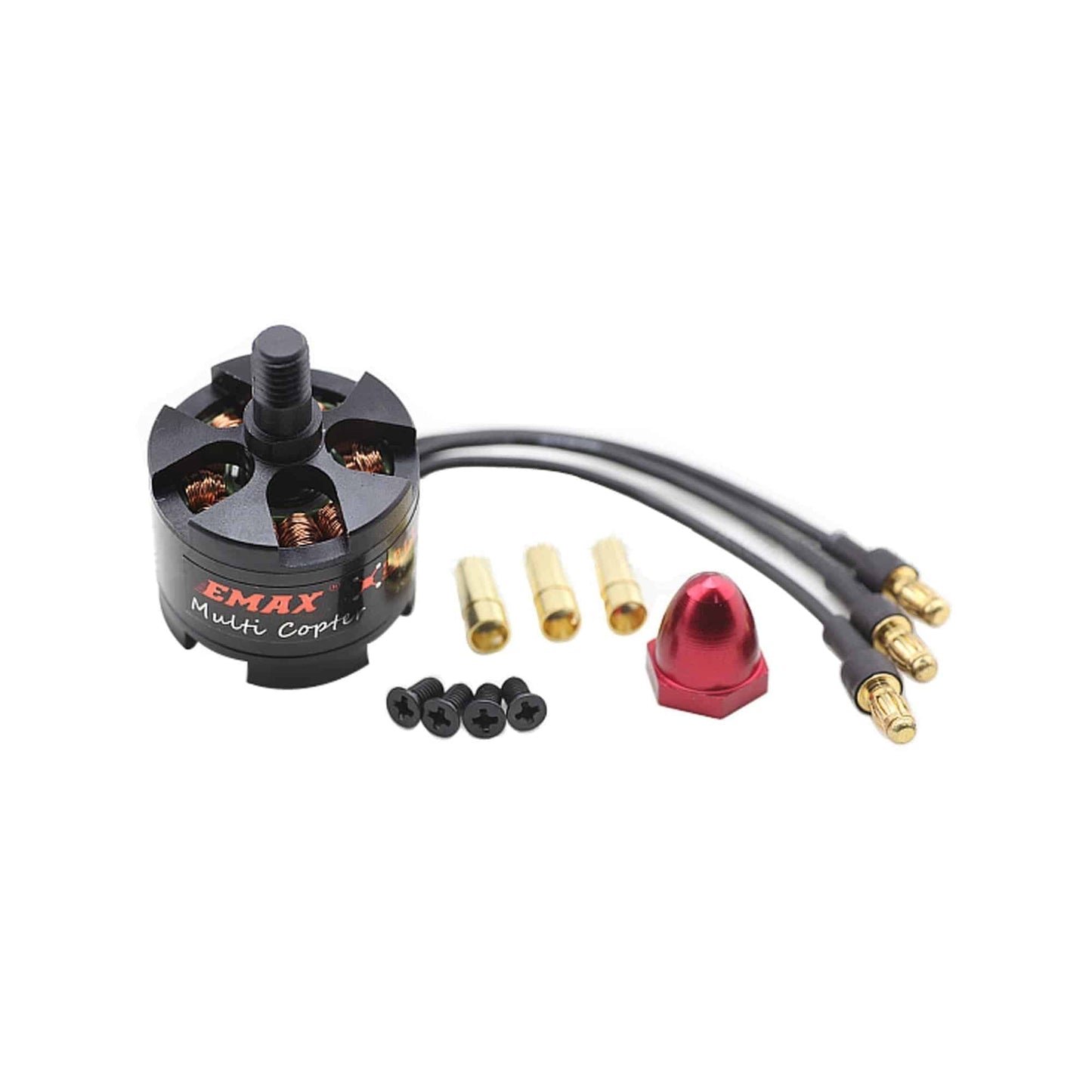 EMAX MT2213 935KV Brushless DC Motor - Red Cap (CCW)