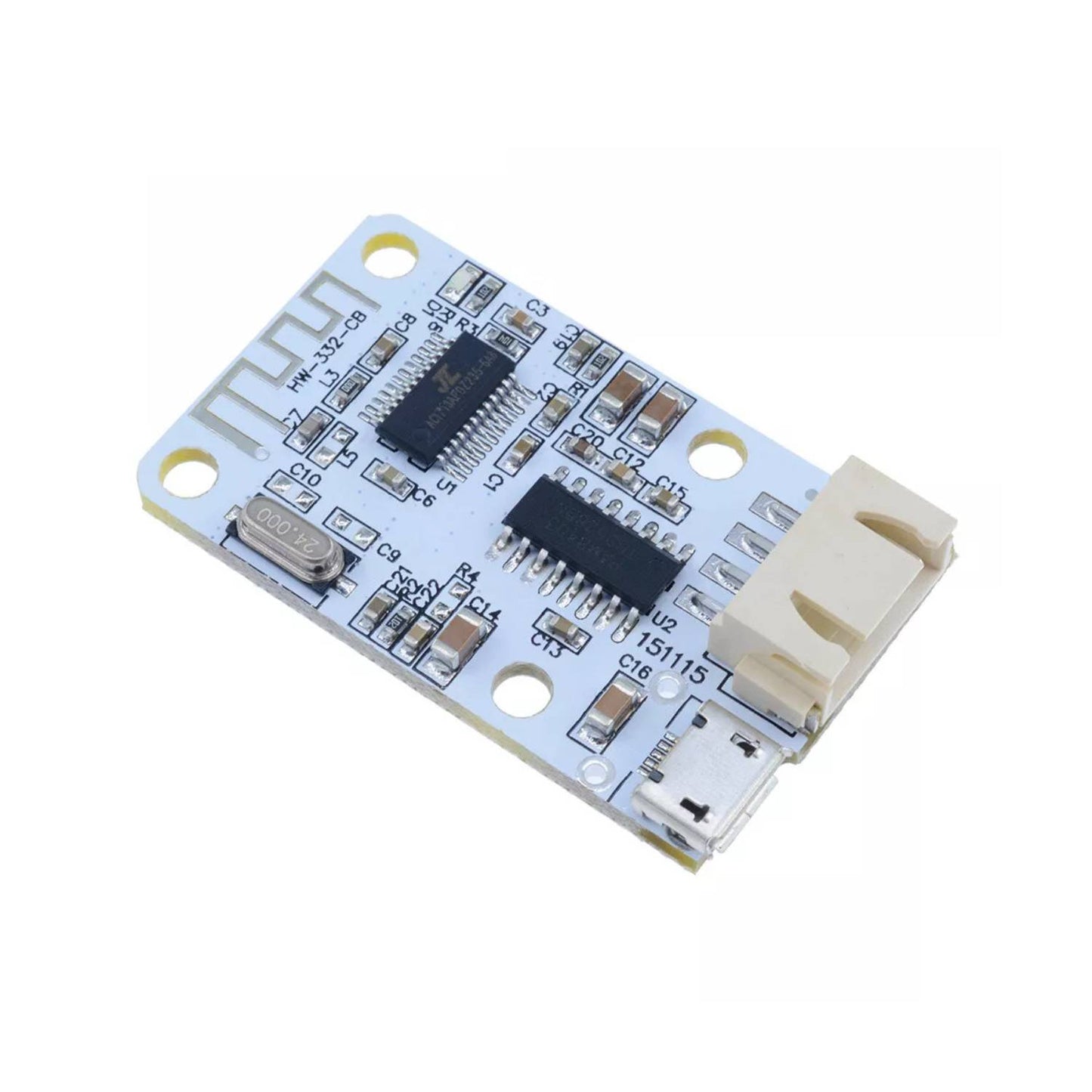 PAM8403 Mini Bluetooth Amplifier Board 3W+3W Wireless Bluetooth 4.0 Amplifier Module USB Powered Amplifier Board Mini Bluetooth Audio Amplifier Module Compact Audio Amplifier Board - RS3086