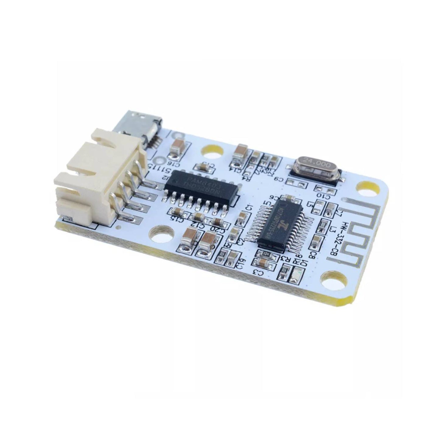 PAM8403 Mini Bluetooth Amplifier Board 3W+3W Wireless Bluetooth 4.0 Amplifier Module USB Powered Amplifier Board Mini Bluetooth Audio Amplifier Module Compact Audio Amplifier Board - RS3086