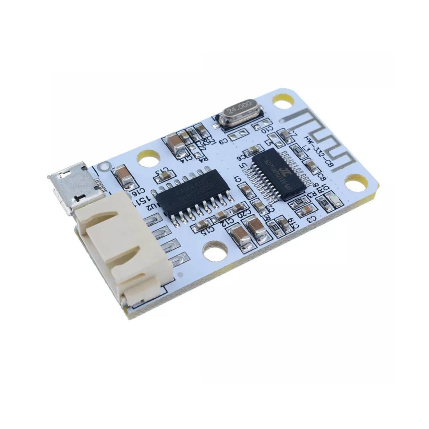 PAM8403 Mini Bluetooth Amplifier Board 3W+3W Wireless Bluetooth 4.0 Amplifier Module USB Powered Amplifier Board Mini Bluetooth Audio Amplifier Module Compact Audio Amplifier Board - RS3086