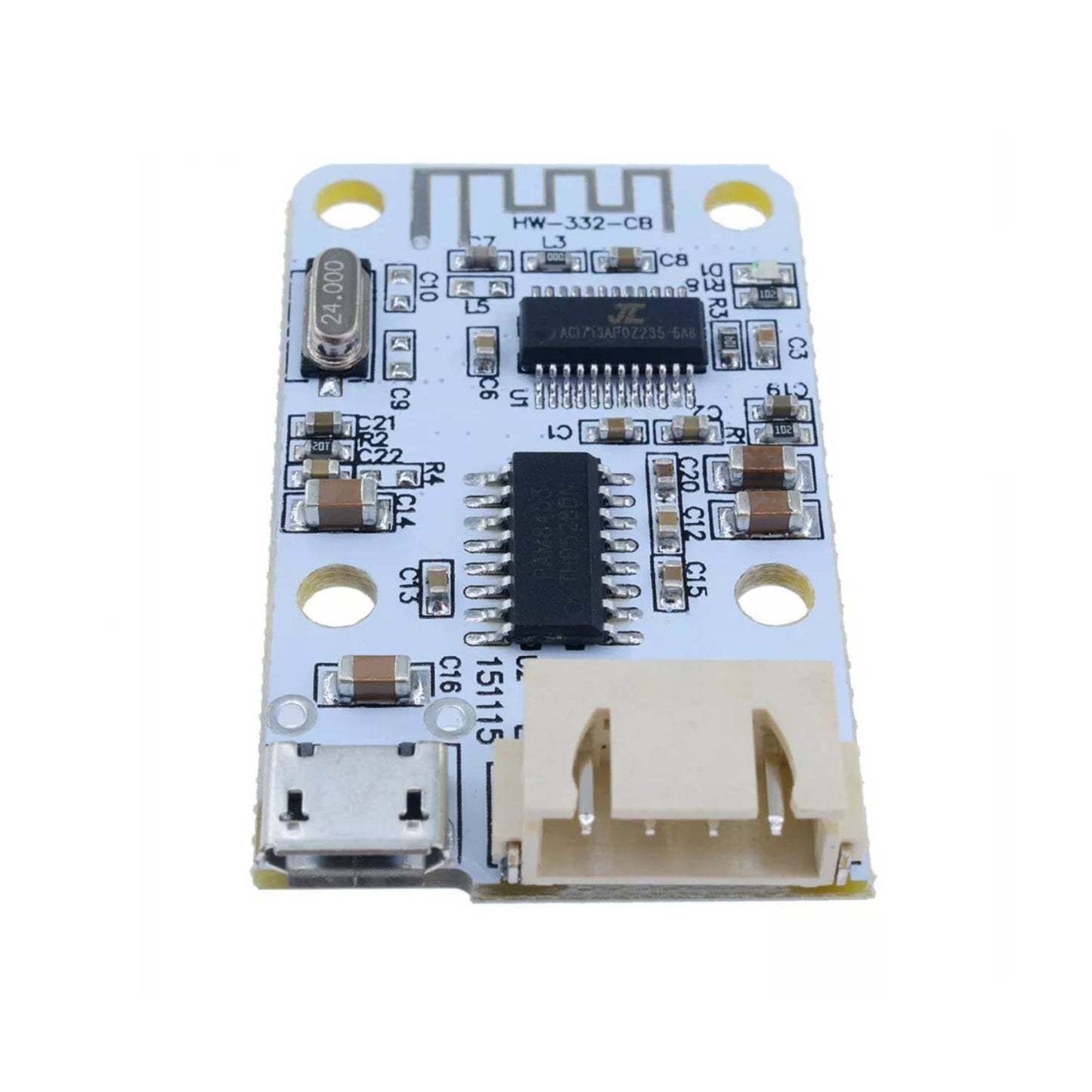 PAM8403 Mini Bluetooth Amplifier Board 3W+3W Wireless Bluetooth 4.0 Amplifier Module USB Powered Amplifier Board Mini Bluetooth Audio Amplifier Module Compact Audio Amplifier Board - RS3086