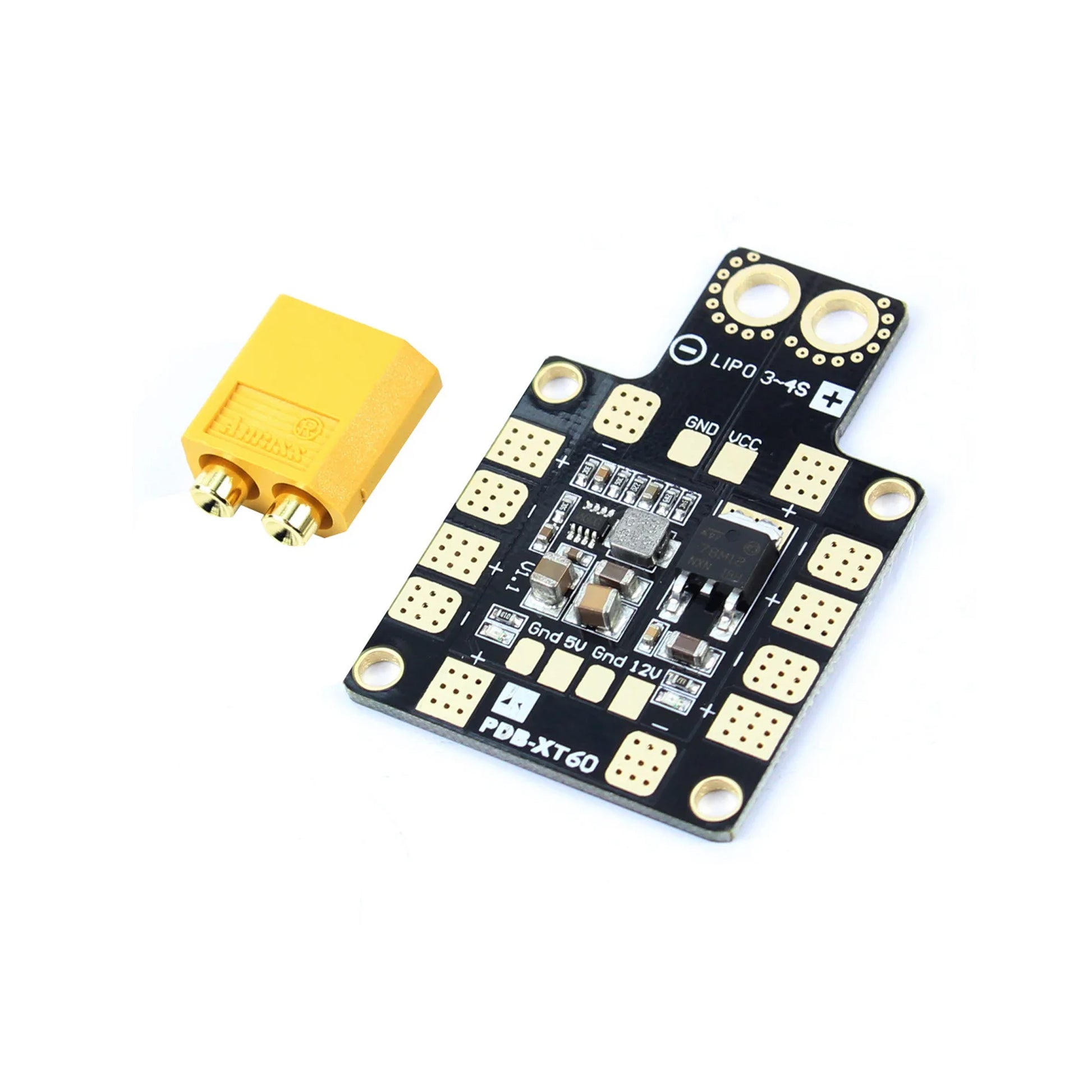 PDB XT60 Power Distribution Board PDB-XT60 Module with BEC 5V 12V for FPV Drone Quadcopter QAV210 QAV-R - RS3267 - REES52