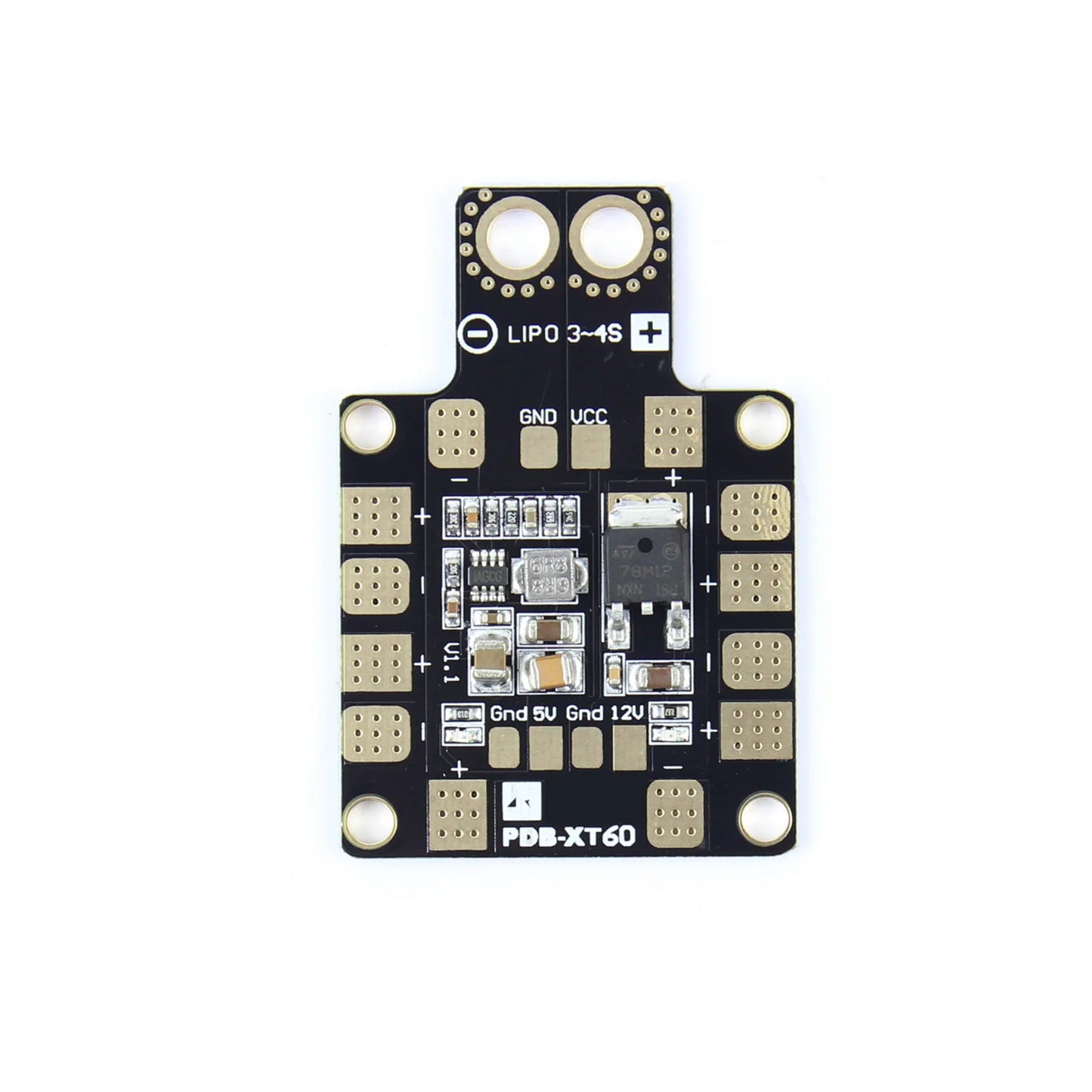 PDB XT60 Power Distribution Board PDB-XT60 Module with BEC 5V 12V for FPV Drone Quadcopter QAV210 QAV-R - RS3267 - REES52