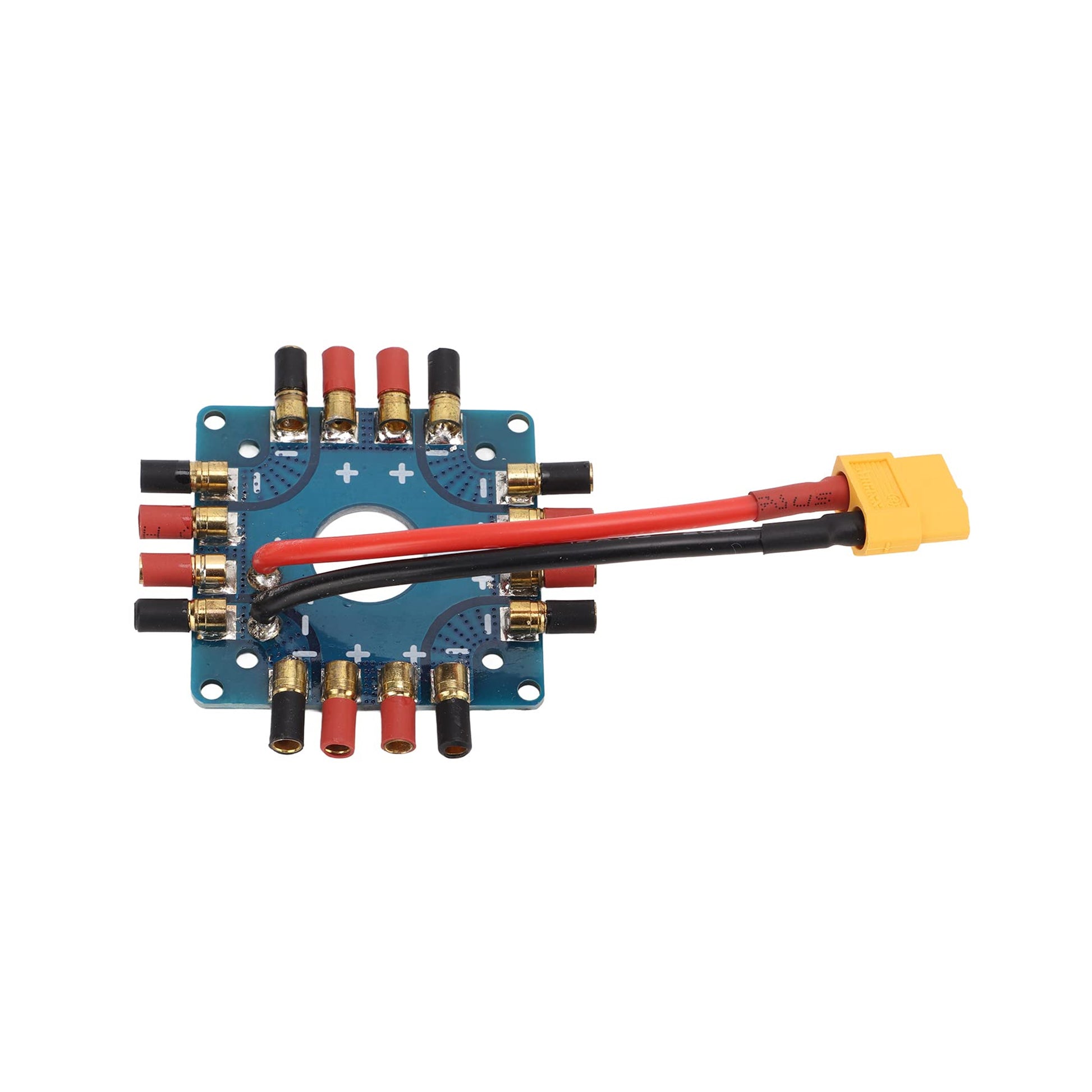 Drone Power Distribution Board ESC Power Distribution Board Soldered XT60 Plug and 3.5mm Banana Bullet Connectors For 250mm Multicopter FPV - RS3485 - REES52