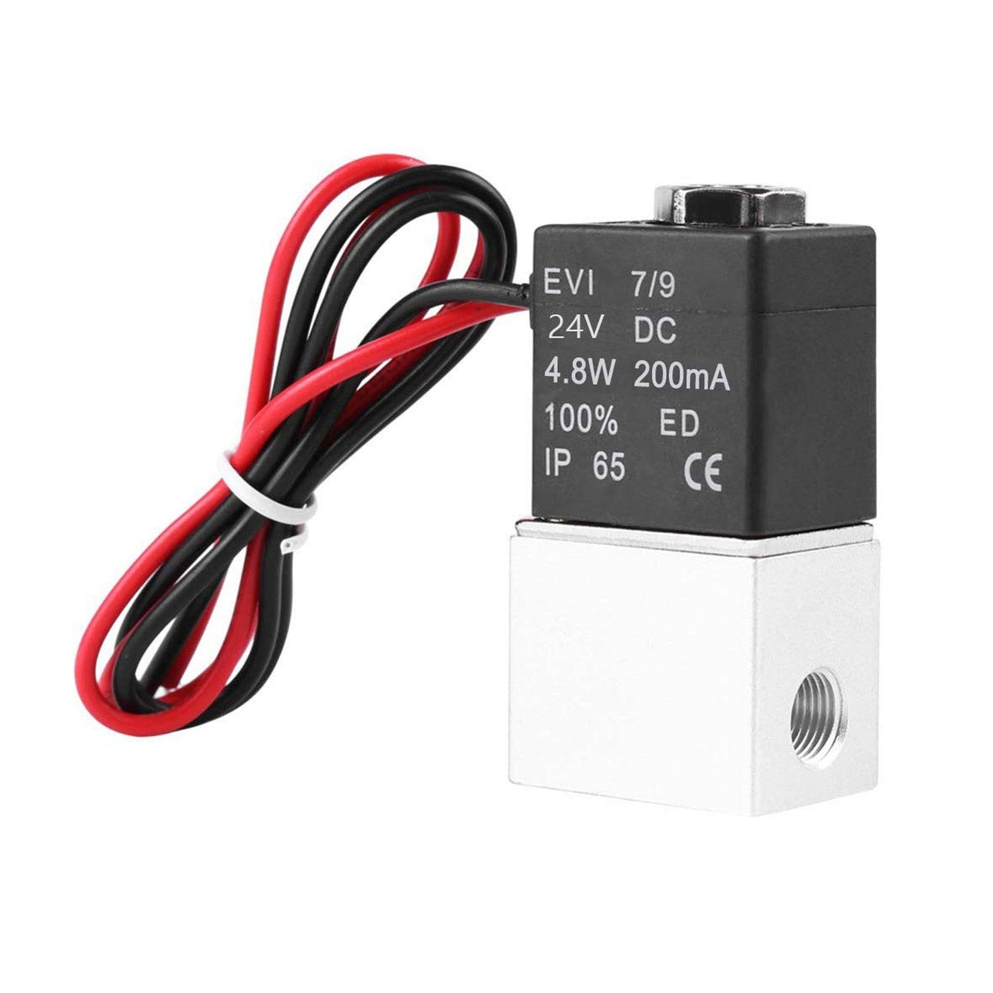 DC 24V 1/4″ Solenoid Valve Normally Closed