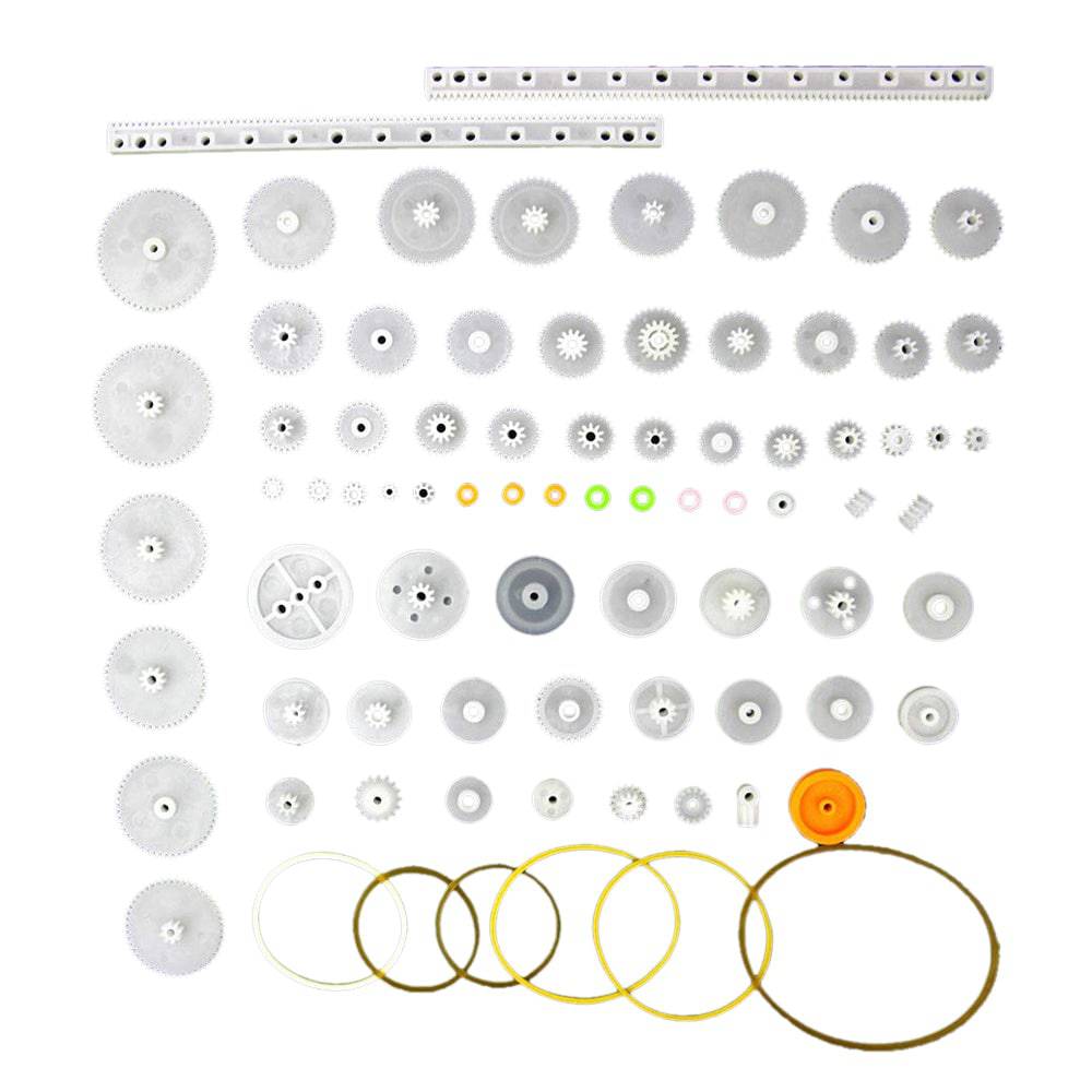 75 Pieces Gears Assortment Kit