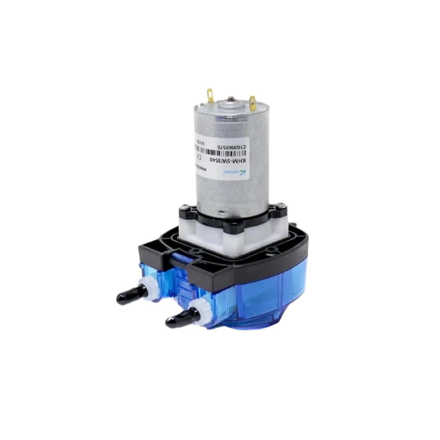 Kamoer 12V Peristaltic Pump 540ml/min Flow Rate Silicon Tube Brush Motor 12V Liquid Peristaltic Pump With 3-Roller Brushless Motor For Reliable & Quiet - RS3967