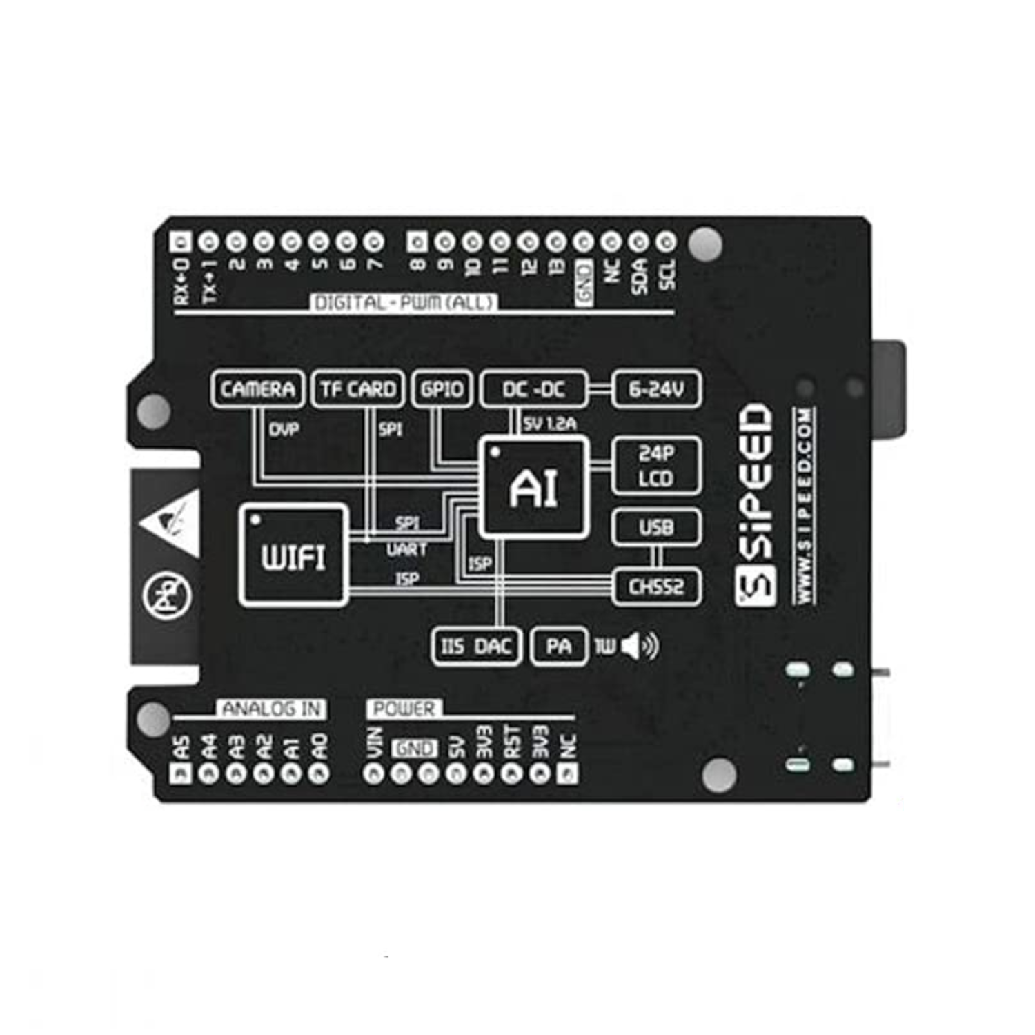 Maixduino RISC-V AI + IoT Development Board