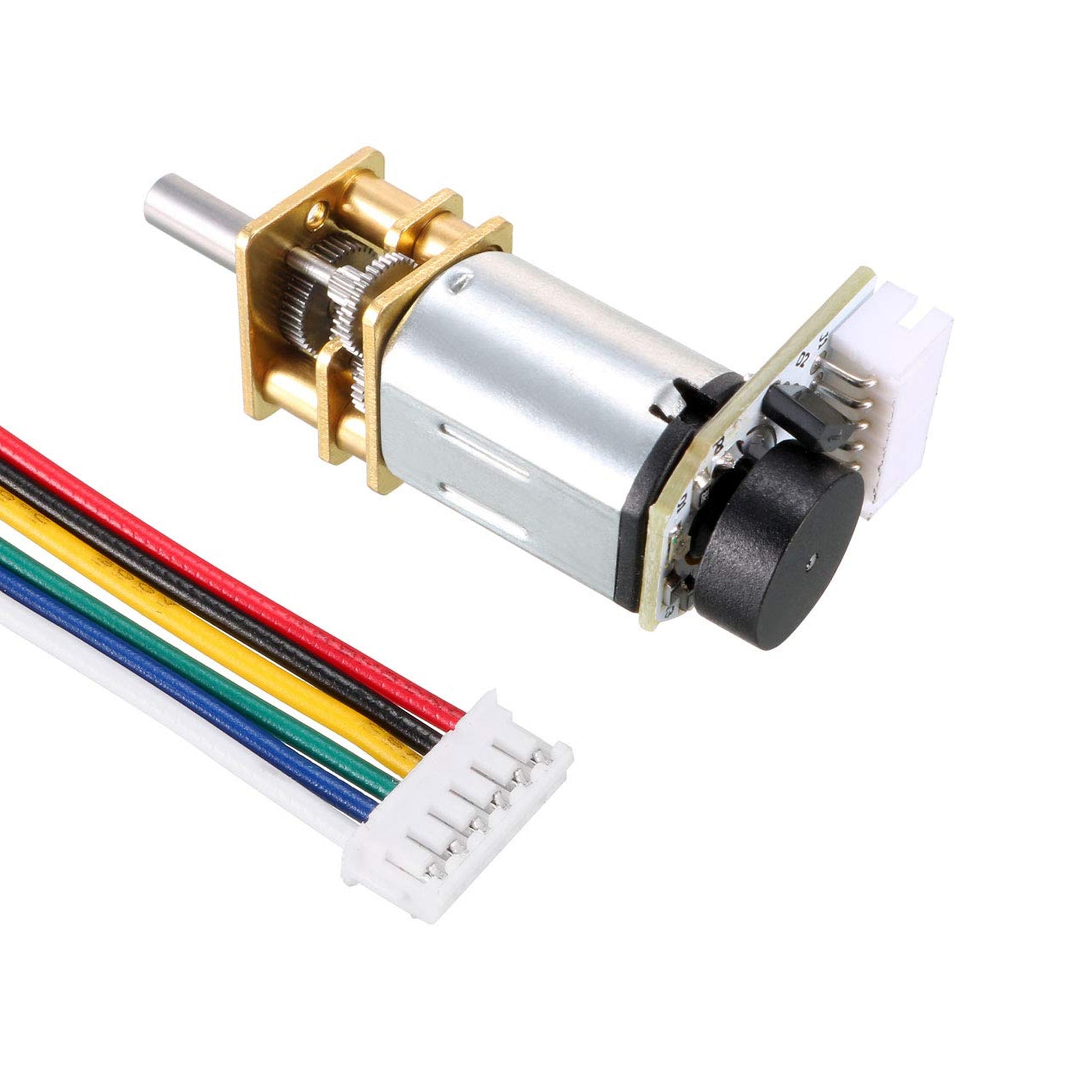 N20 Gear Motor N20 3V 35 RPM Micro Metal Gear Motor With Encoder N20 Motor - RS4804 - REES52