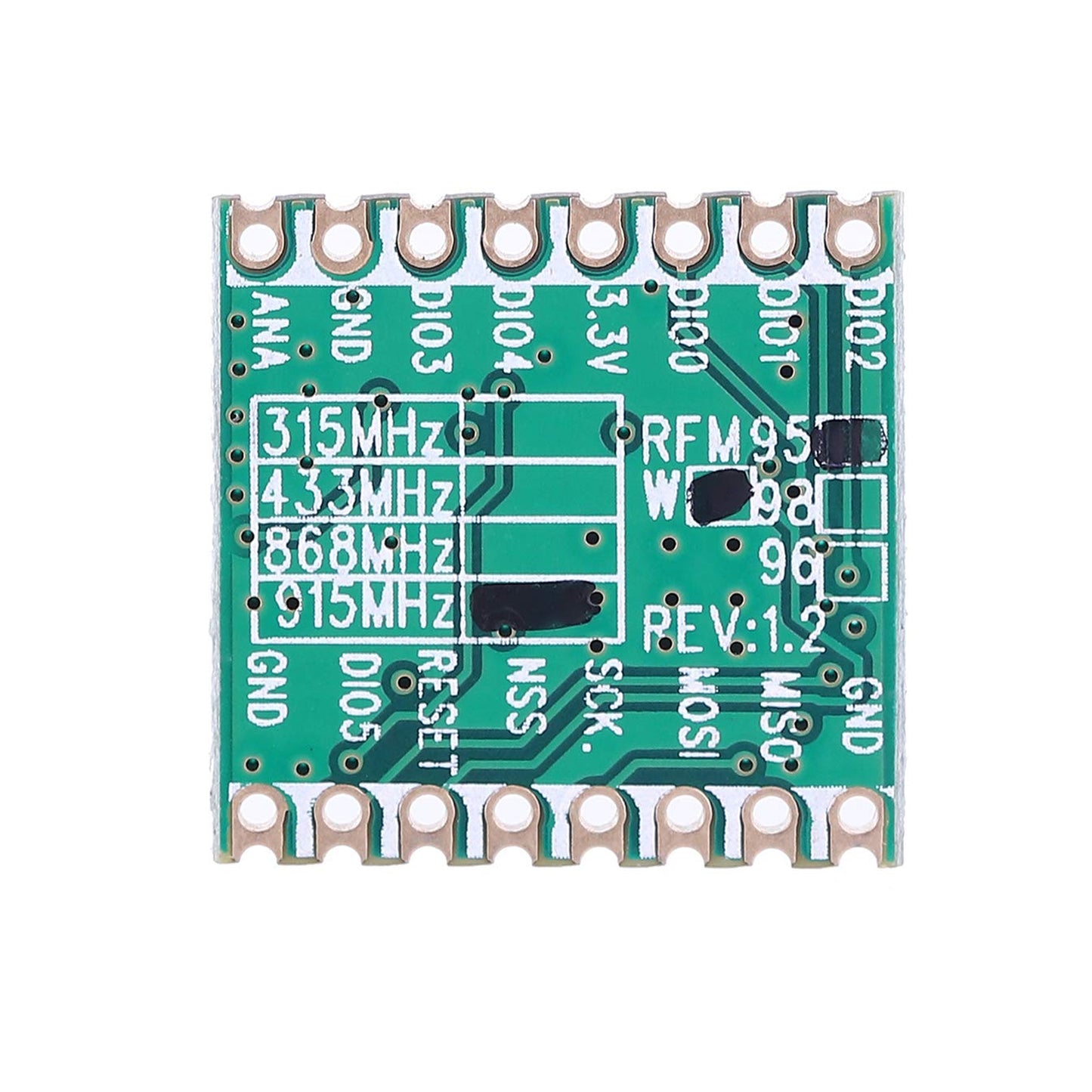 434 MHz RFM69HCW Wireless Receiving Module RFM69HCW Programmable RF Transceiver Module - RS4825 - REES52