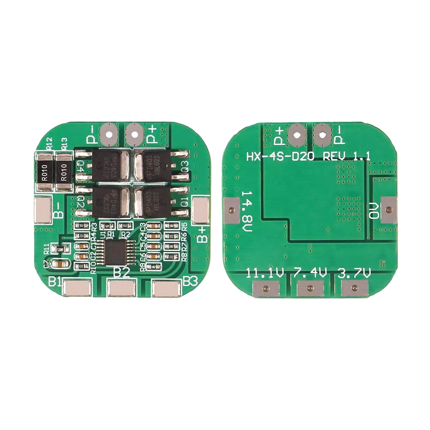 4S 15A BMS Board 4S 15A 18650 Lithium Battery Protection Board BMS Module - RS4843 - REES52