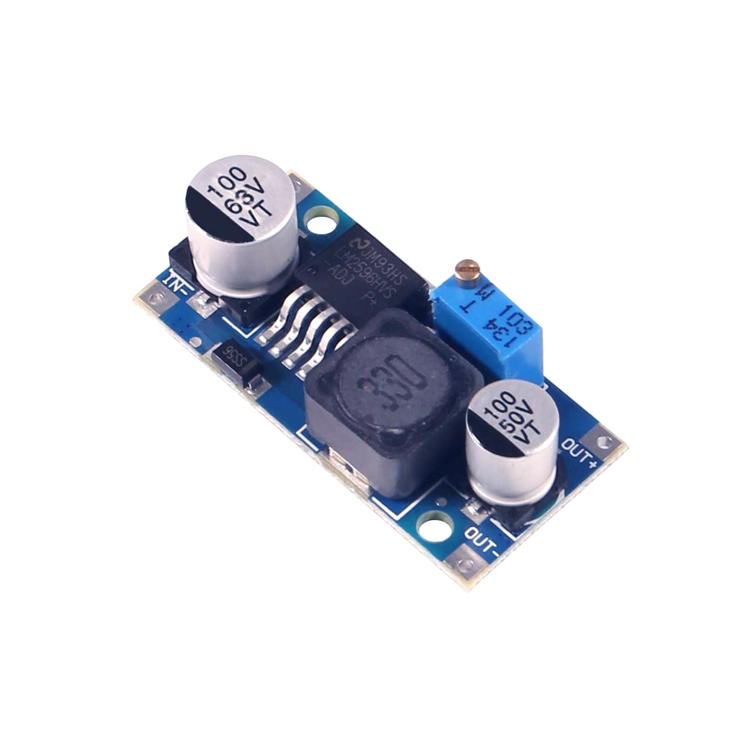 LM2596HVS DC-DC Buck Converter 4.5-50V to 3-40V Adjustable Step Down Power Module- RS4913 - REES52