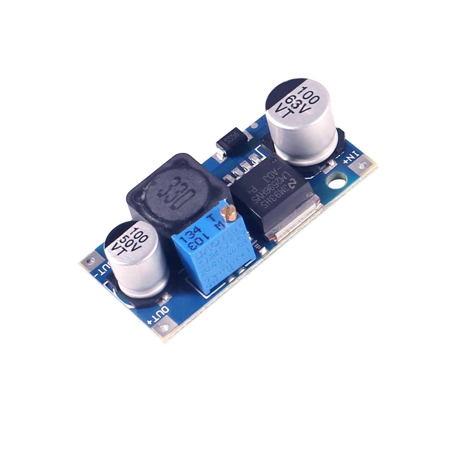 LM2596HVS DC-DC Buck Converter 4.5-50V to 3-40V Adjustable Step Down Power Module- RS4913 - REES52