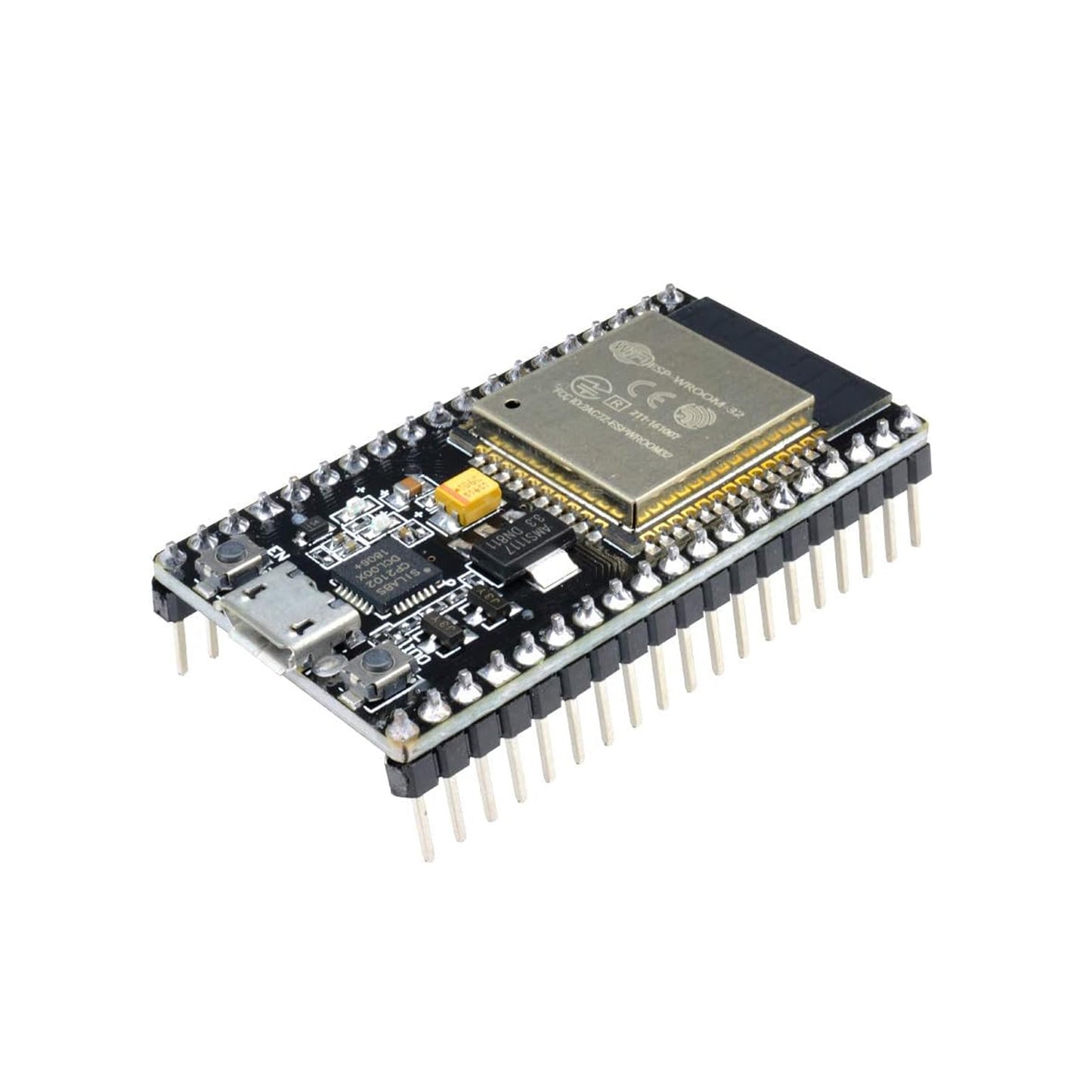 ESP32 38-Pin Development Board WiFi+Bluetooth Ultra-Low Power Consumption Dual Core ESP-32 ESP-32S ESP 32 Similar ESP8266 - RS4914 - REES52