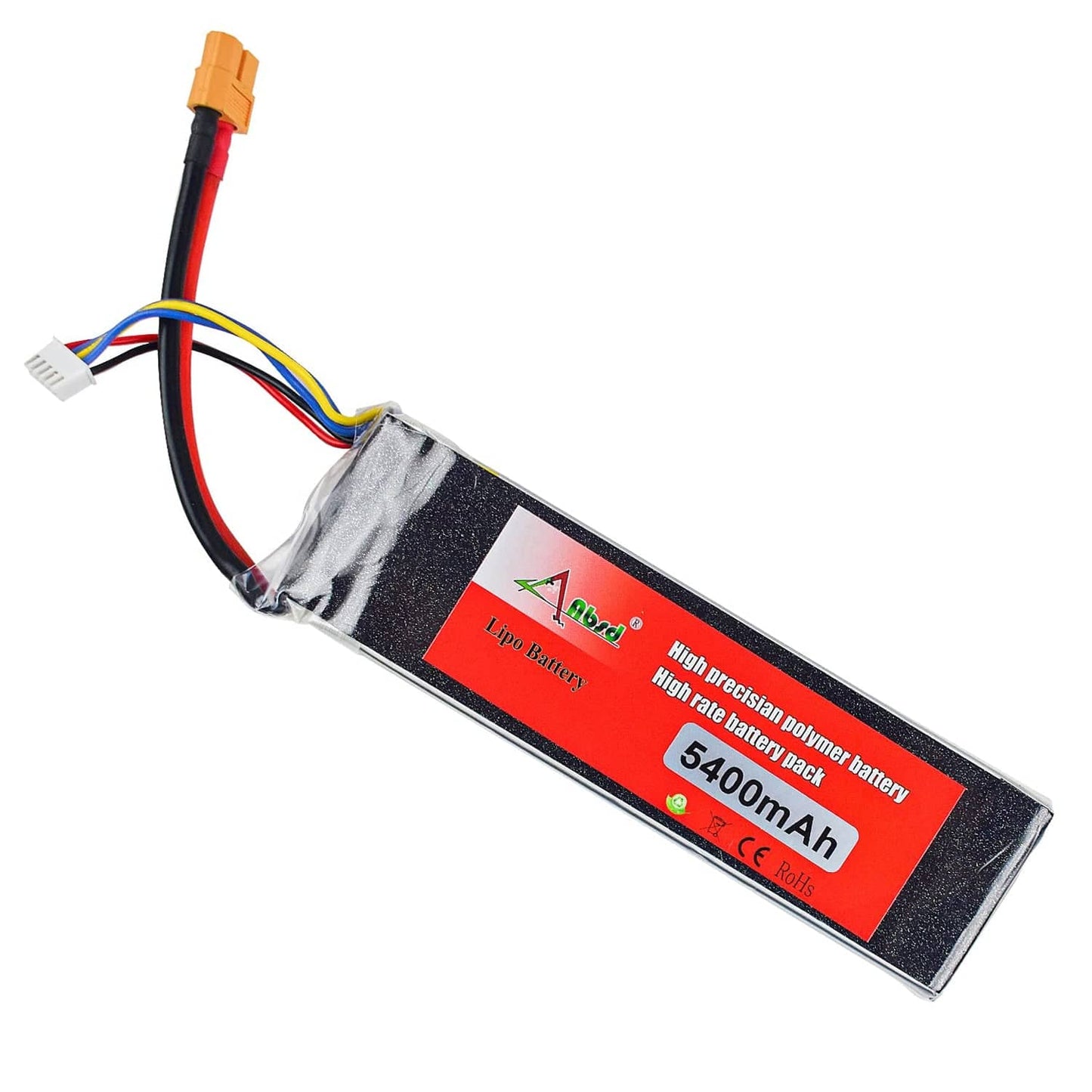 5400mAh Lipo Battery 14.8V 4S 30C Lithium Polymer Battery