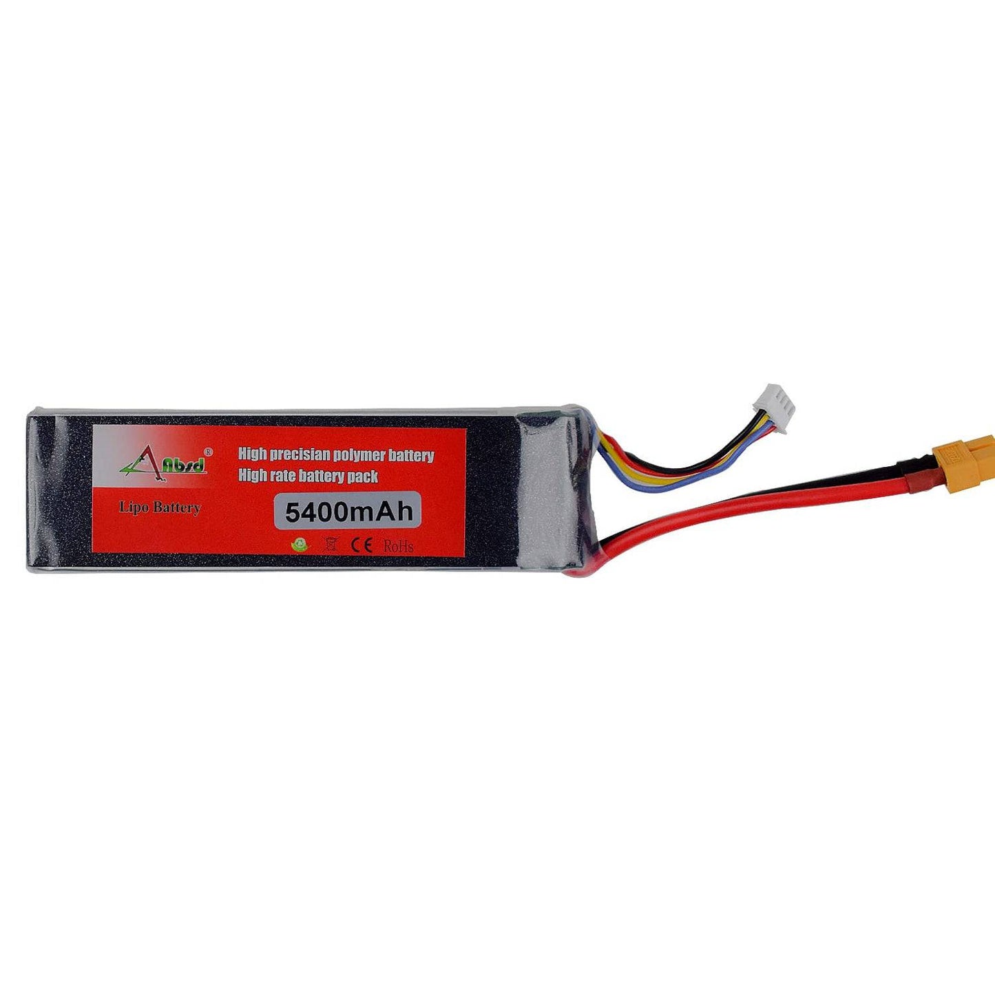 5400mAh Lipo Battery 14.8V 4S 30C Lithium Polymer Battery