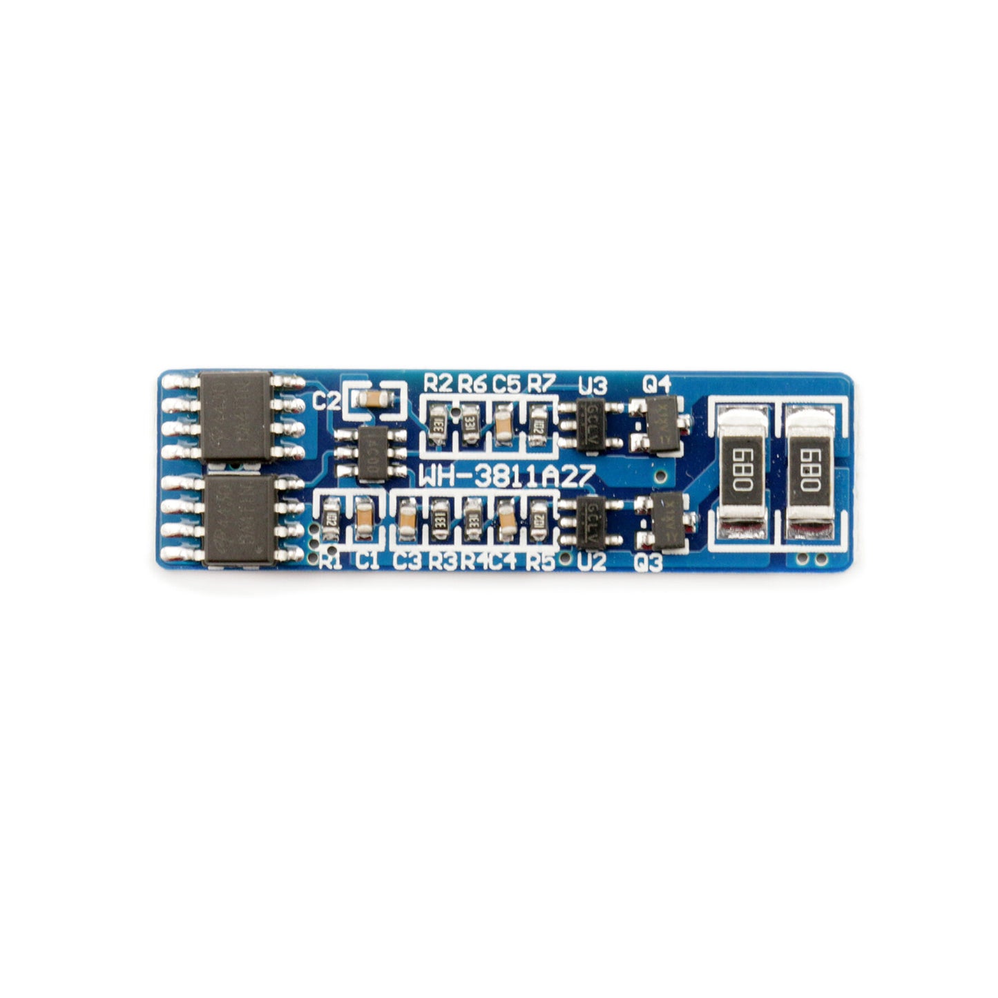 7.4V 2S BMS Board 2S Li-ion Li-Po Battery Protection Balance BMS PCM Current 7A 2S7AW006 - RS5041 - REES52