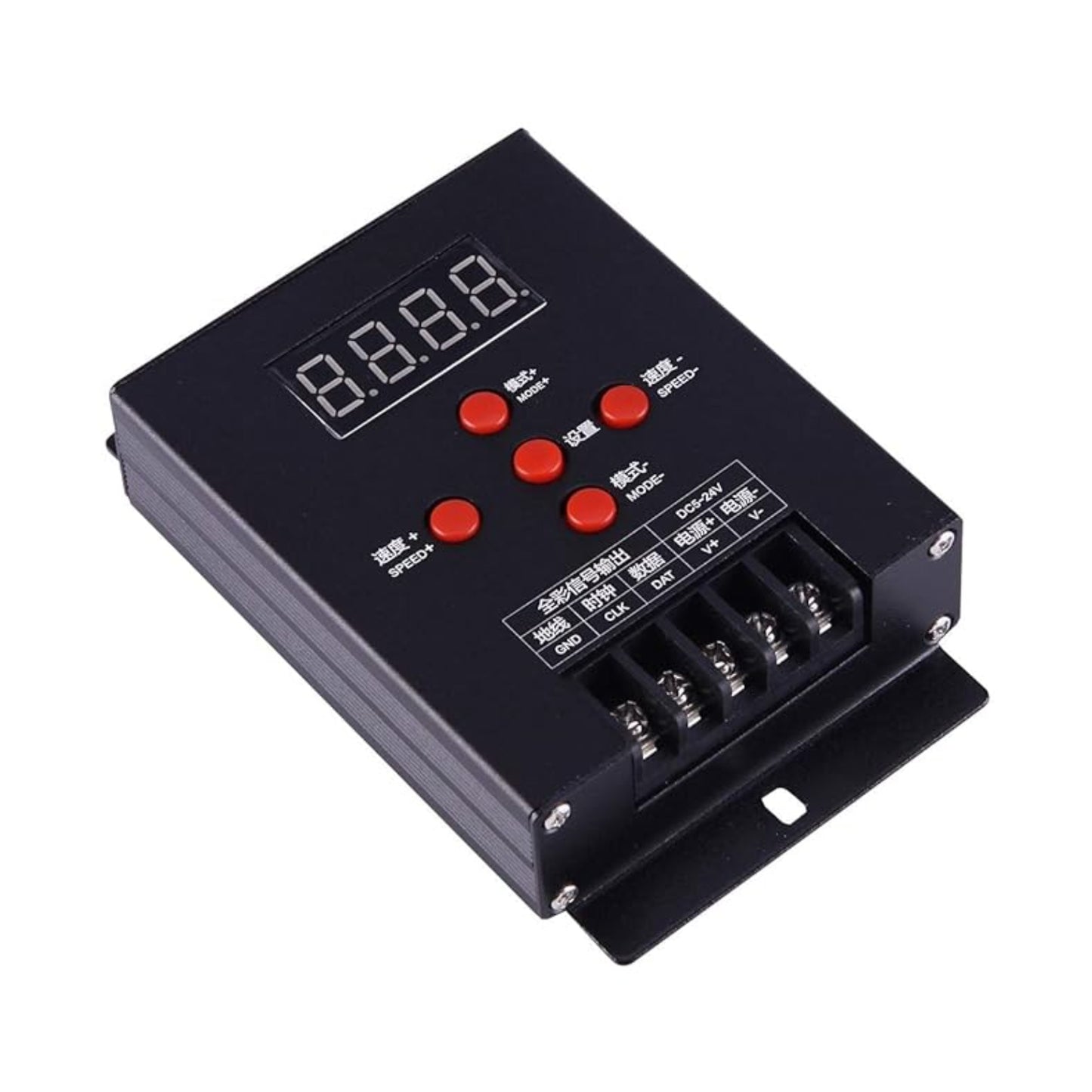 T-500 RGB Controller WS2811 LED Strip WS2801 RGB Controller With Full Color Control LPD6803 RGB Controller For Mini LED Strip 2812b RGB Controller For Dream Color LED Tape LED Controller With Voice Control For Home Automation - RS5303