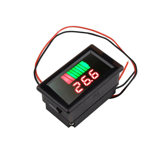 Battery Level Indicator 12V-60V DC Lead-Acid - Waterproof