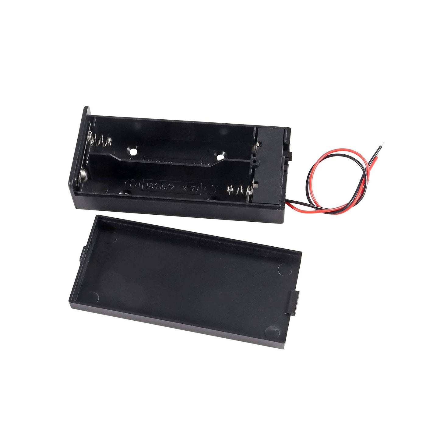 2x18650 Battery Holder 18650 x 2 Battery Holder with Cover
