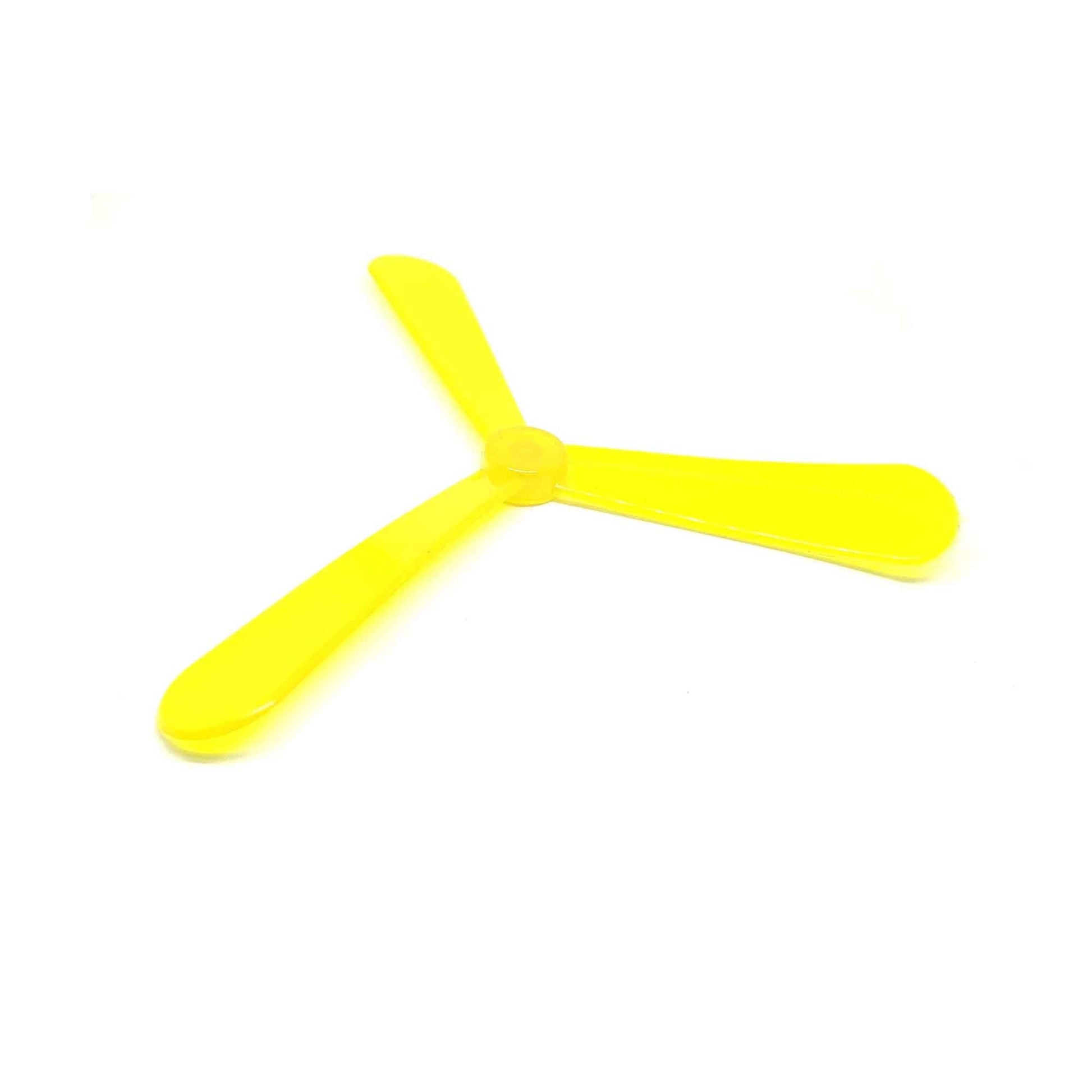 DC Motor Fan Blade For Toy Motor Round Sape - Yellow