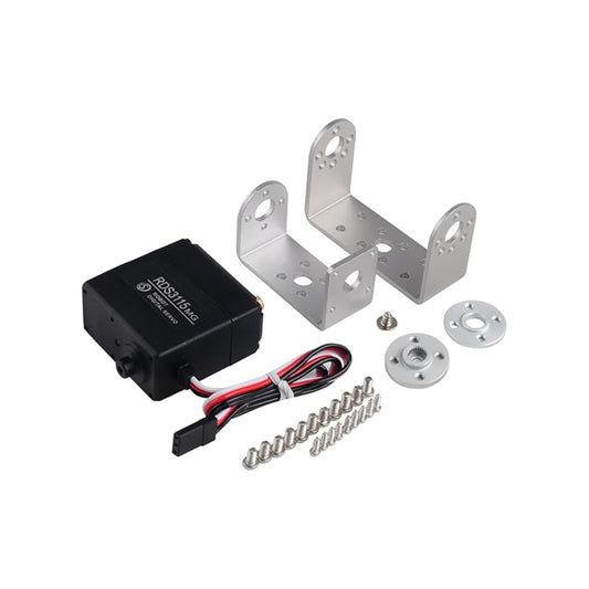 RDS3115MG 15KG Standard Servo Kit RDS3115 360° Continuous Rotation Servo Motor For Robotics and Automation - RS5646