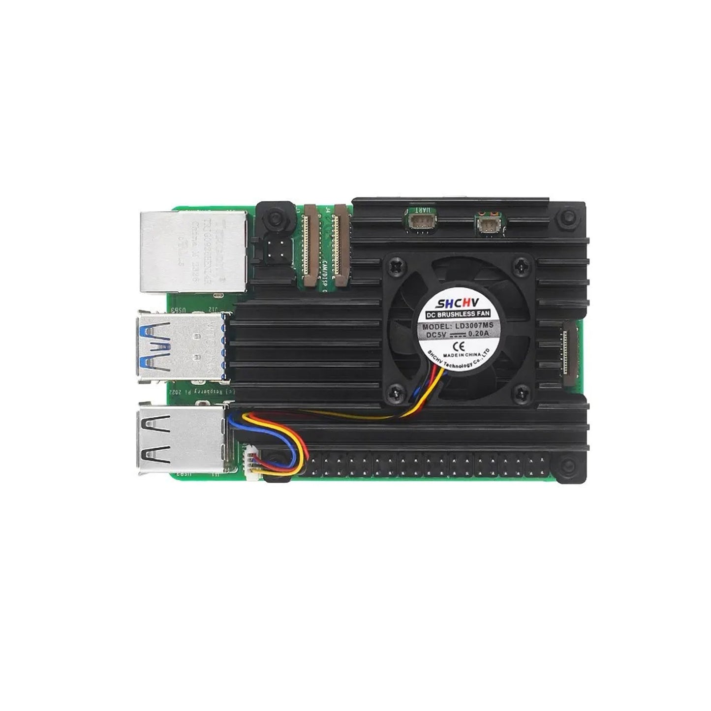 Raspberry Pi 5 Aluminum Case