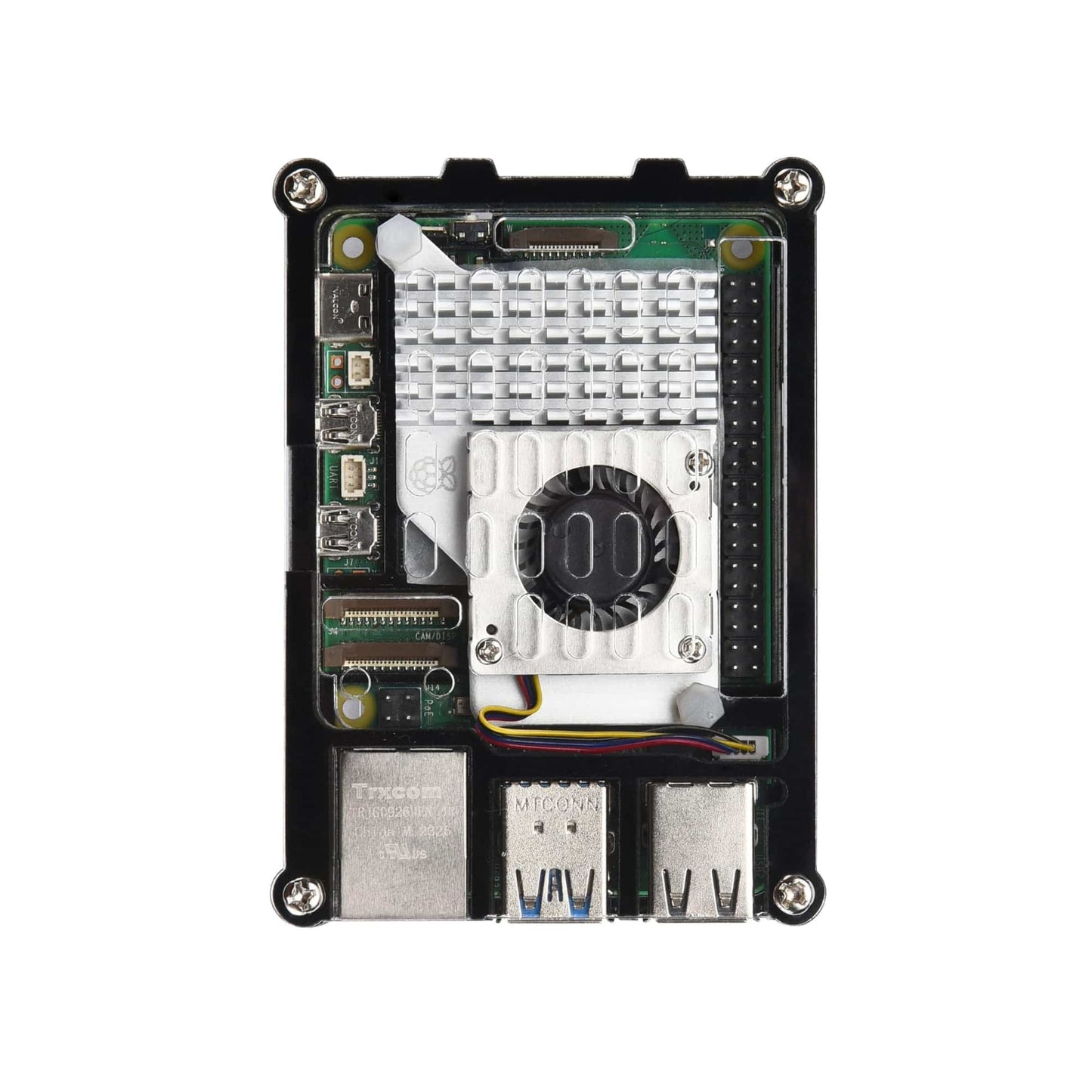 Raspberry Pi 5 9-Layer Case Acrylic Shell Raspberry Pi 5