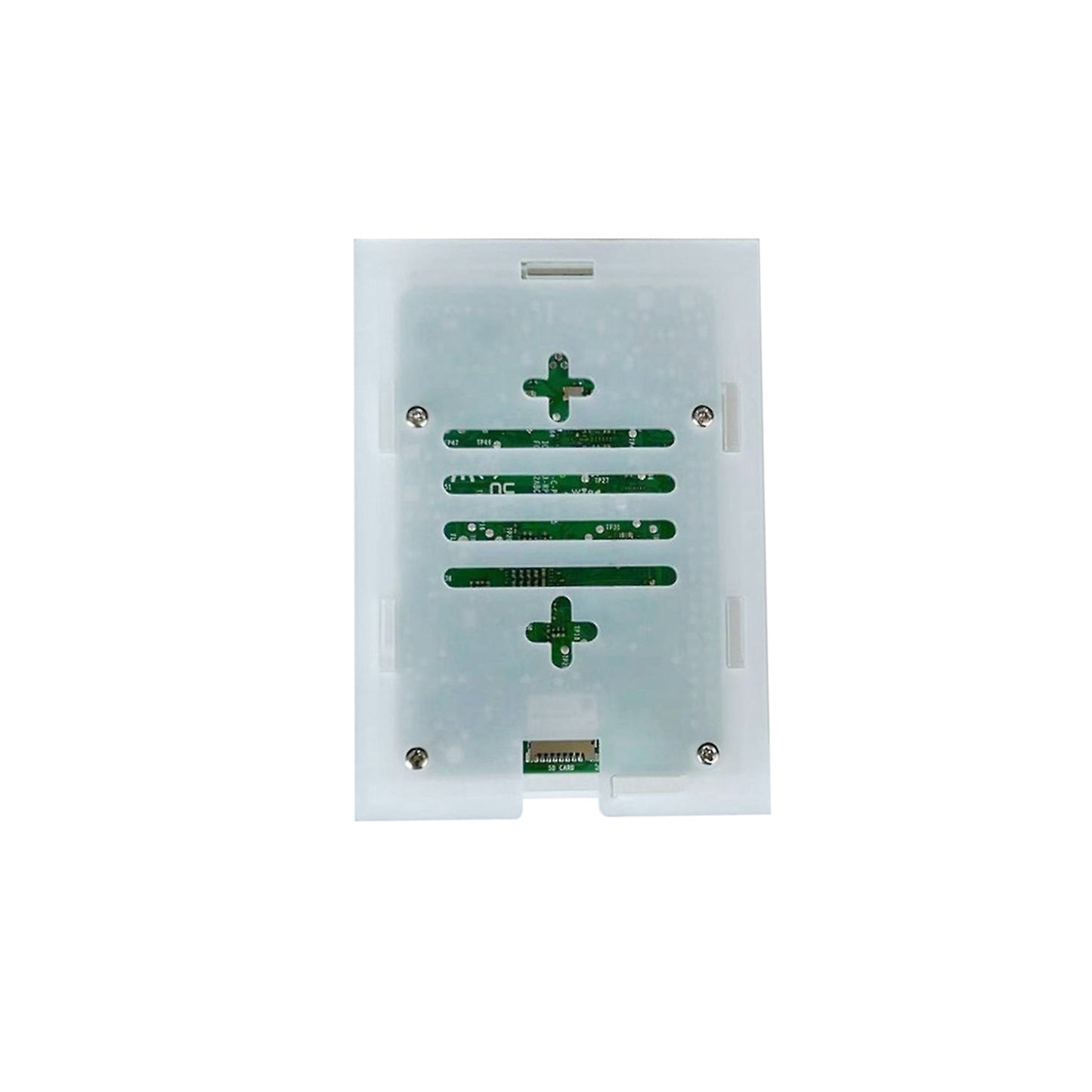 Raspberry Pi 5 Acrylic Case Cooling Fan Cover Protective Shell Box for Raspberry Pi 5 4GB/8GB - RS5790 - REES52