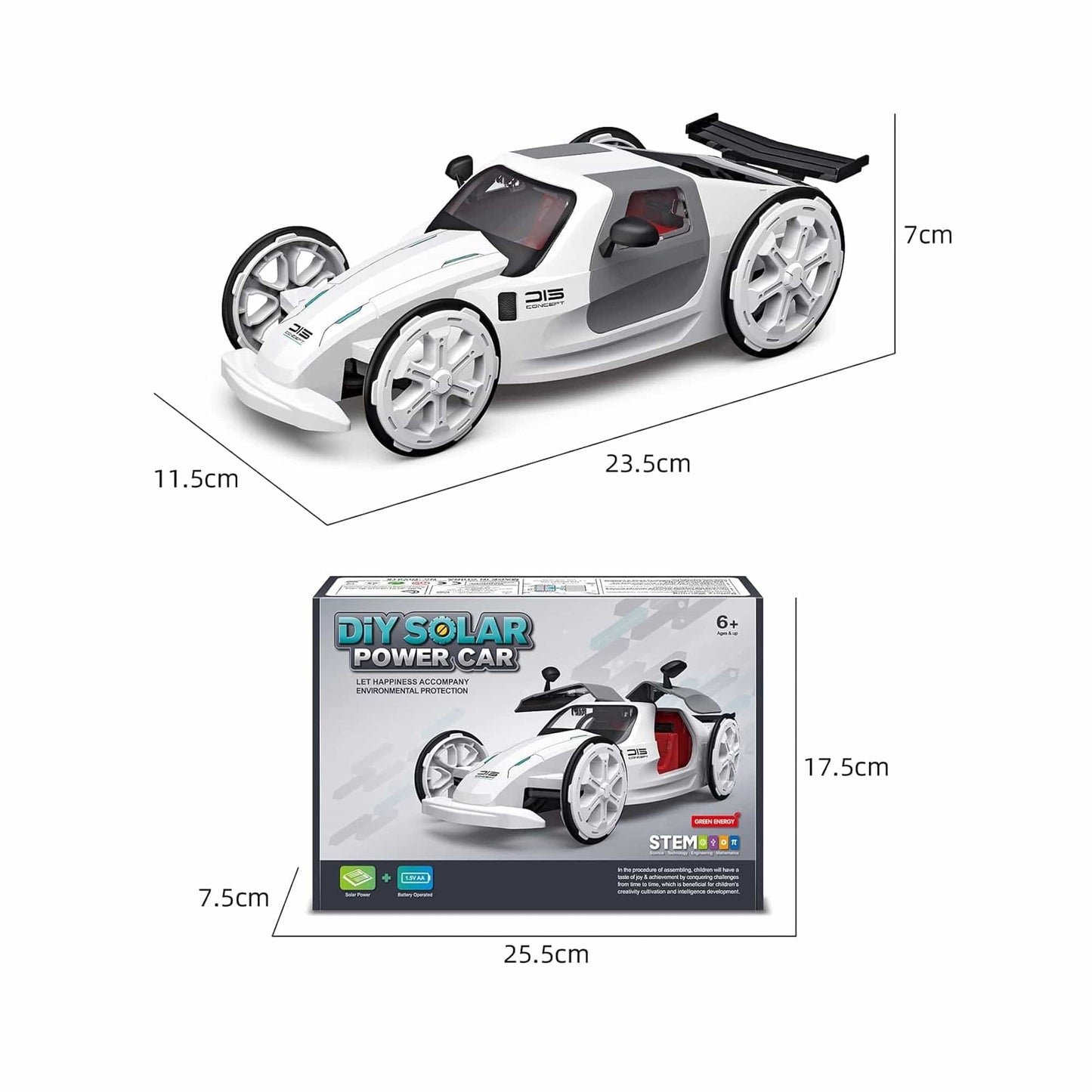 STEM Kit - STEM Car Toy, DIY Eco-Engineering Vehicle