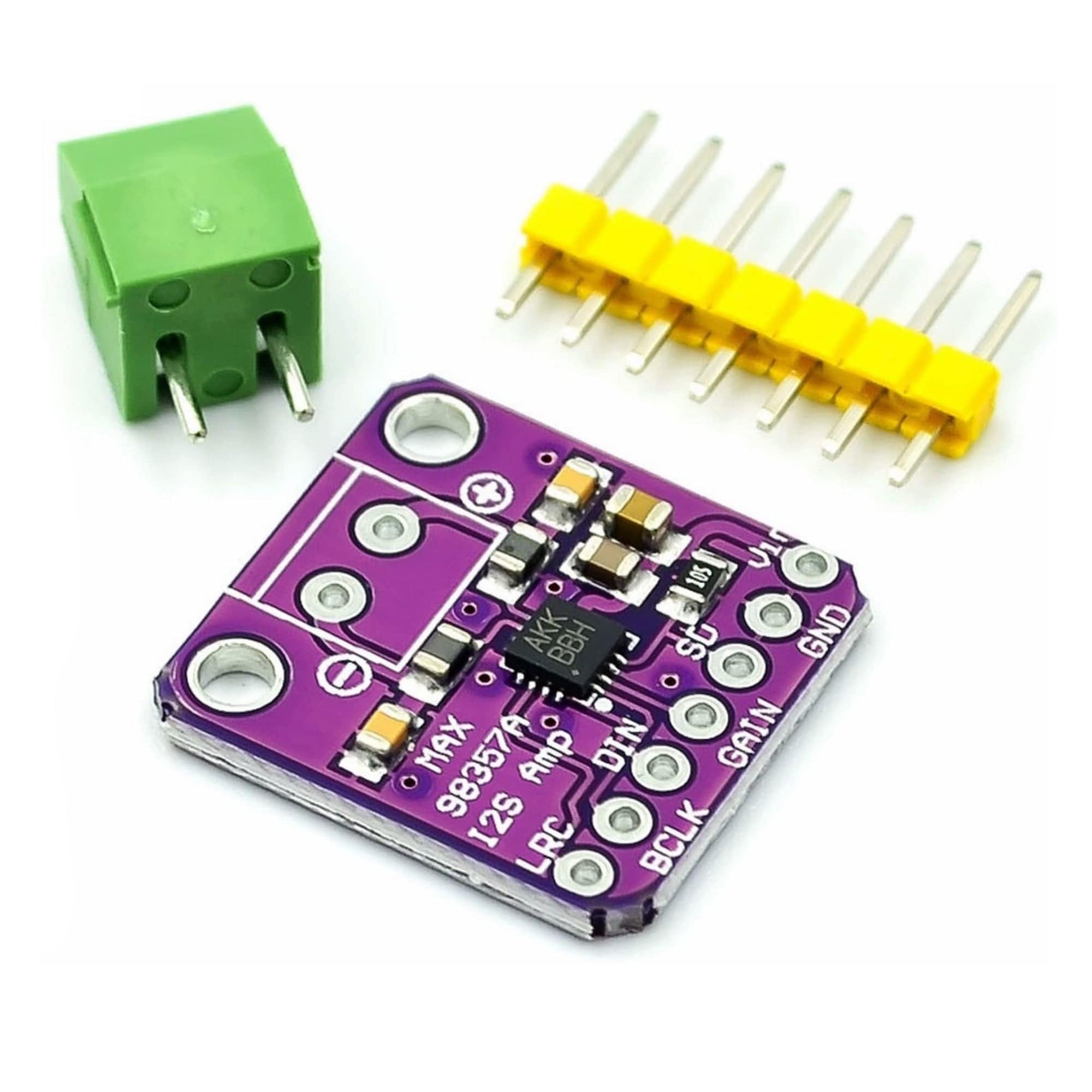 MAX98357 Audio Decoder Module MAX98357 I2S 3W Class D Amplifier – REES52