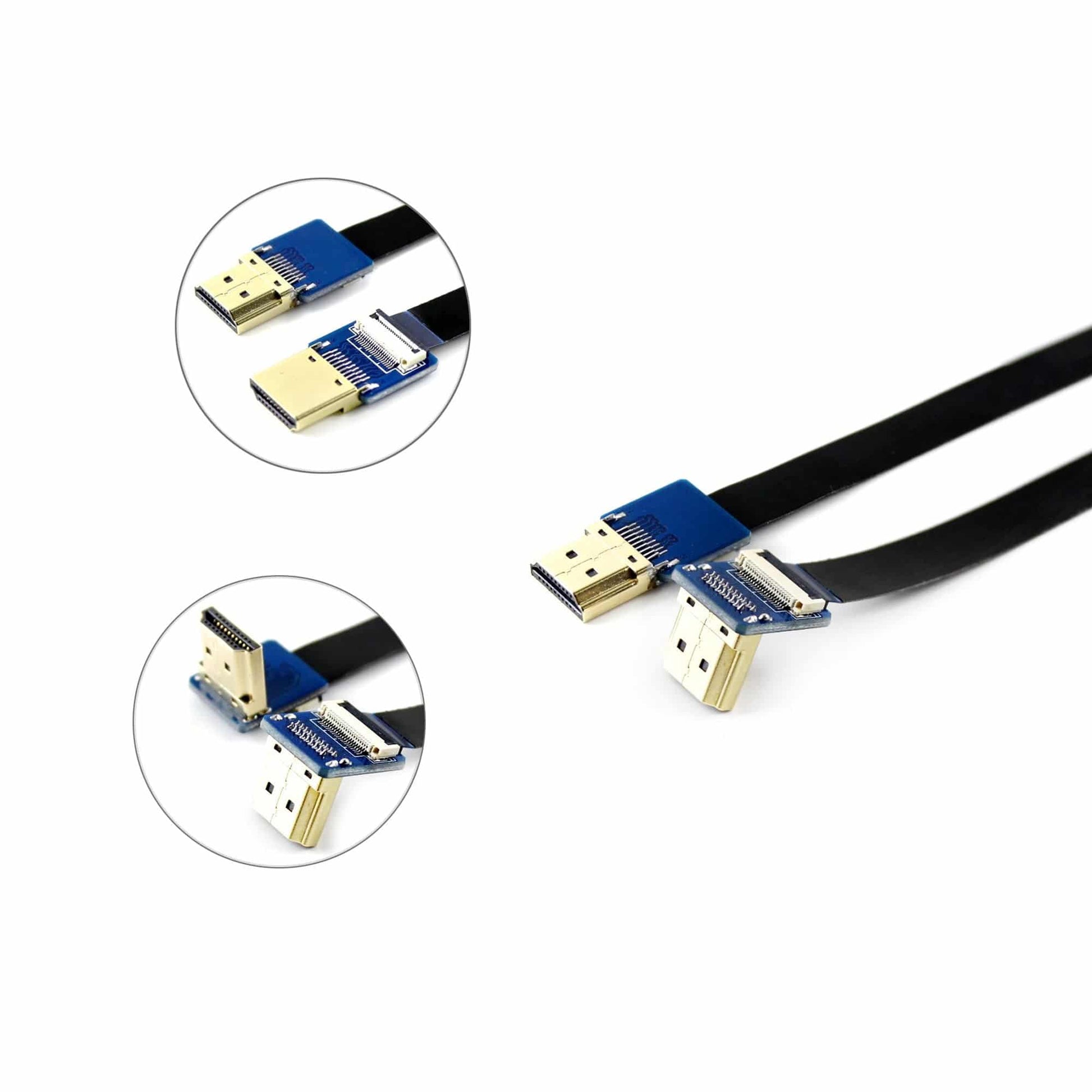 Waveshare HDMI Adapter DIY HDMI Cable: HDMI Adapter Vertical